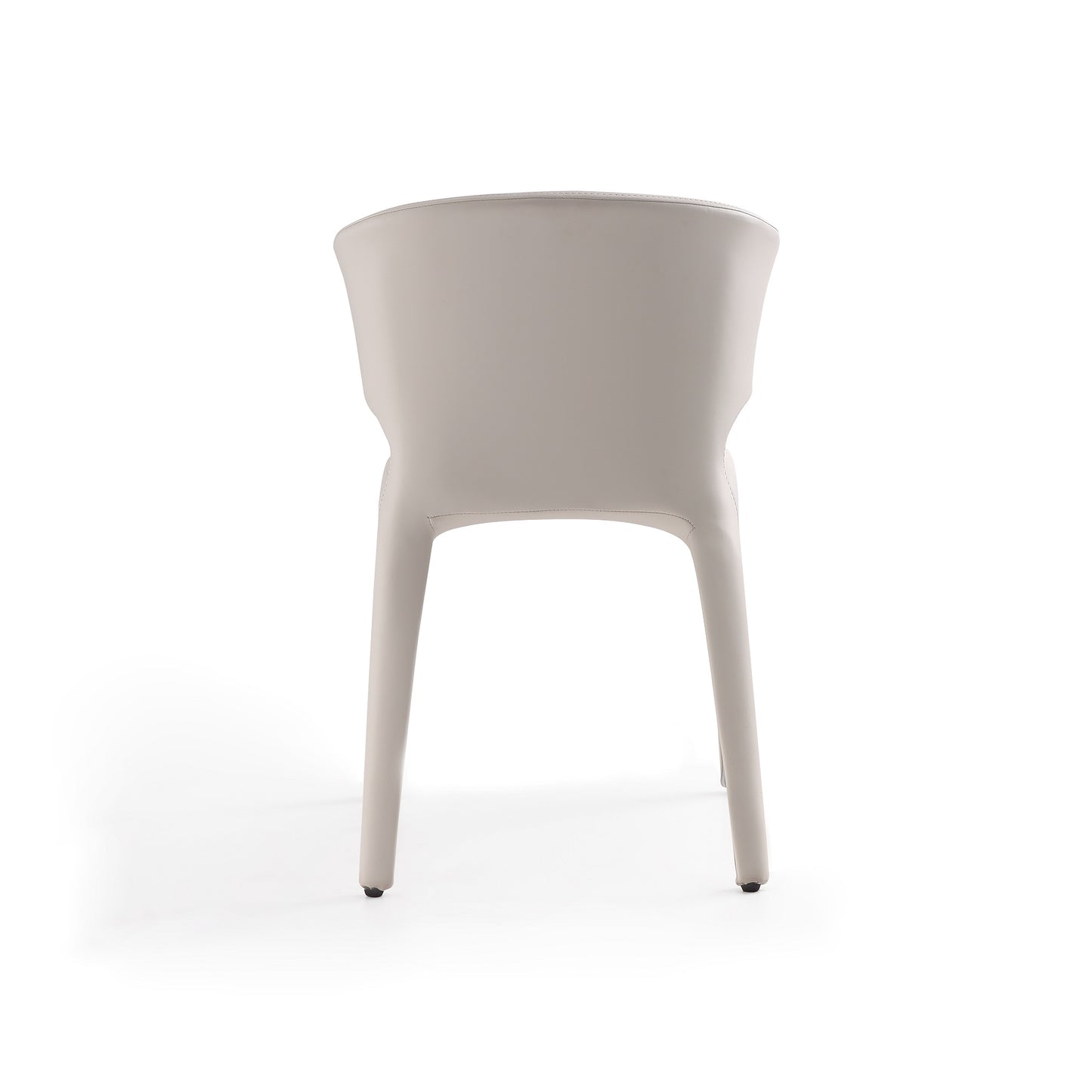 Manhattan Comfort Conrad Cream Faux Leather Dining Chair (Set of 2) DC031-CR