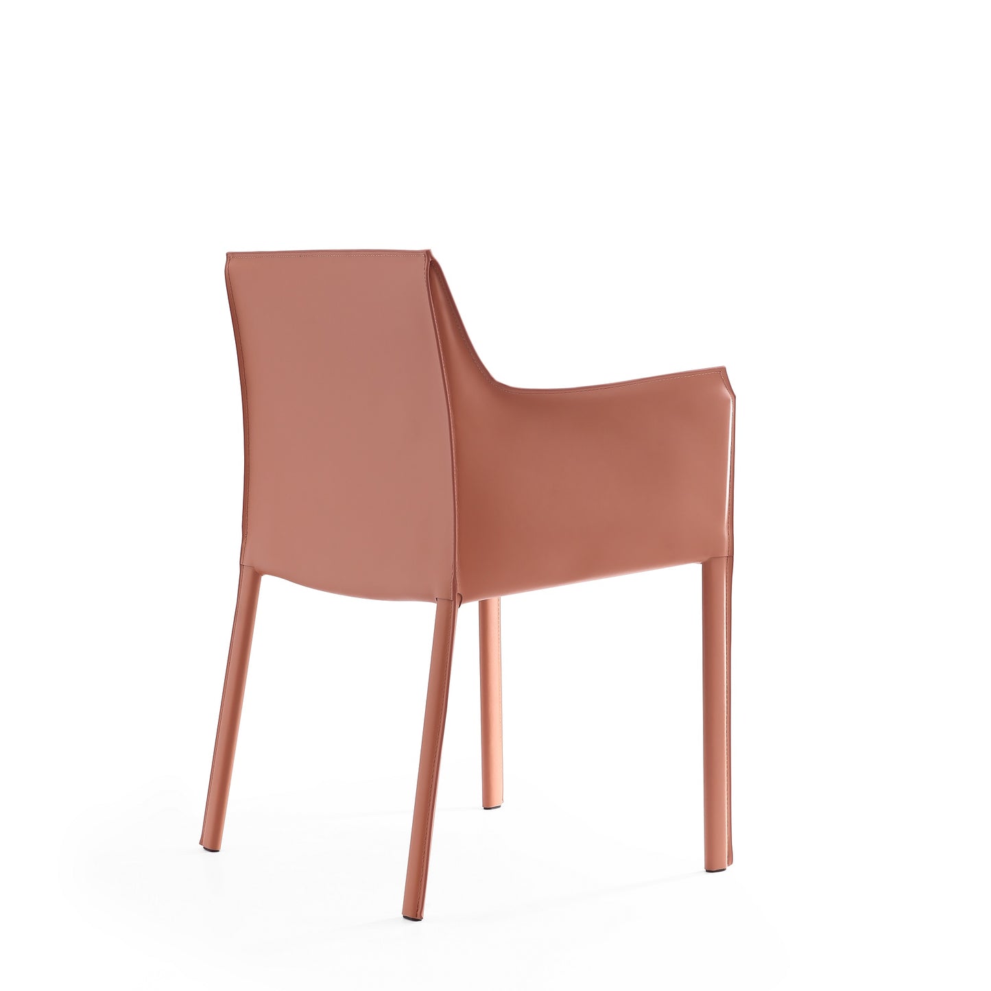 Manhattan Comfort Paris Clay Saddle Leather Armchair DC034-CY