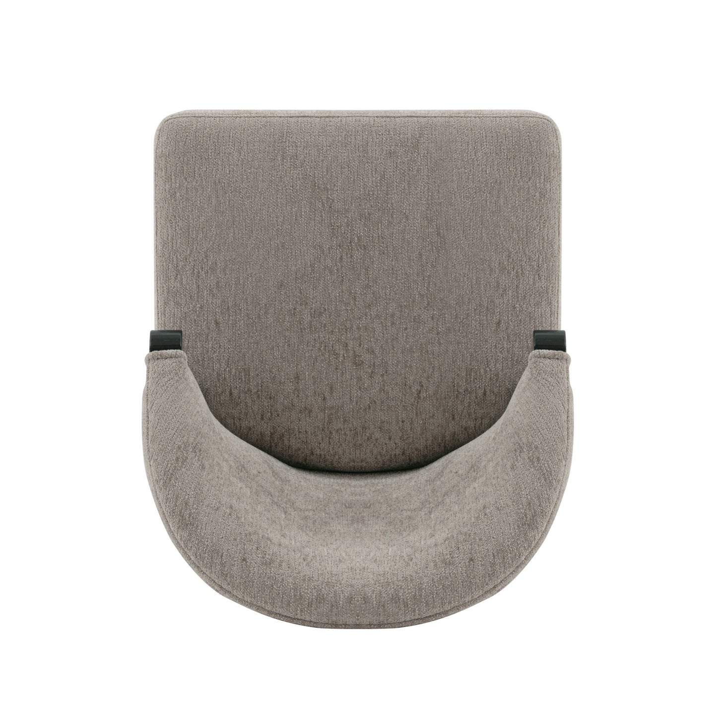 Ola Modern Wood Chenille Dining Chair in Stone DC075-ST