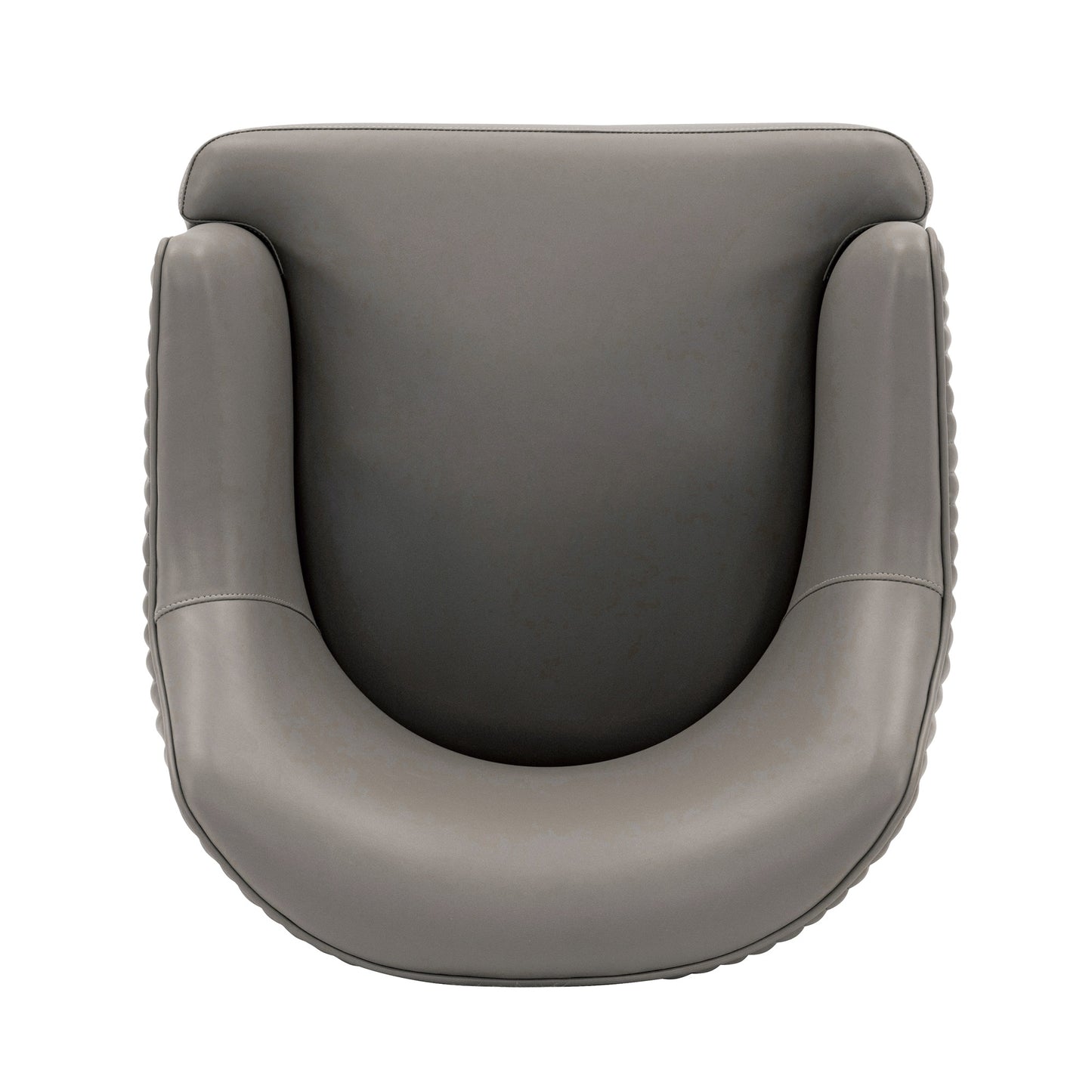 Manhattan Comfort Modern Raya Leatherette Dining Armchair in Taupe DC078-TP