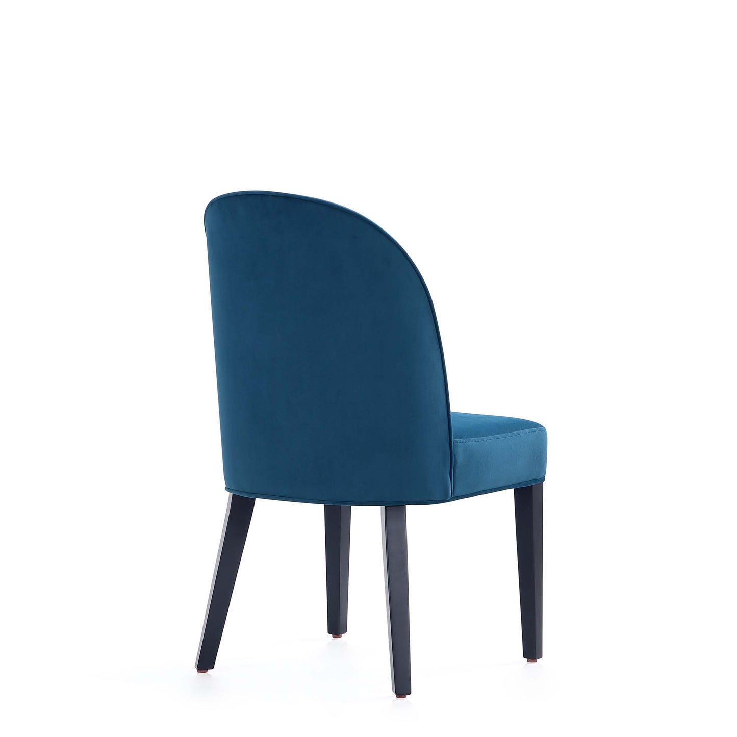 Hillman Modern Wood Upholstered Dining Chair in Blue - Set of 2 DC087-BL