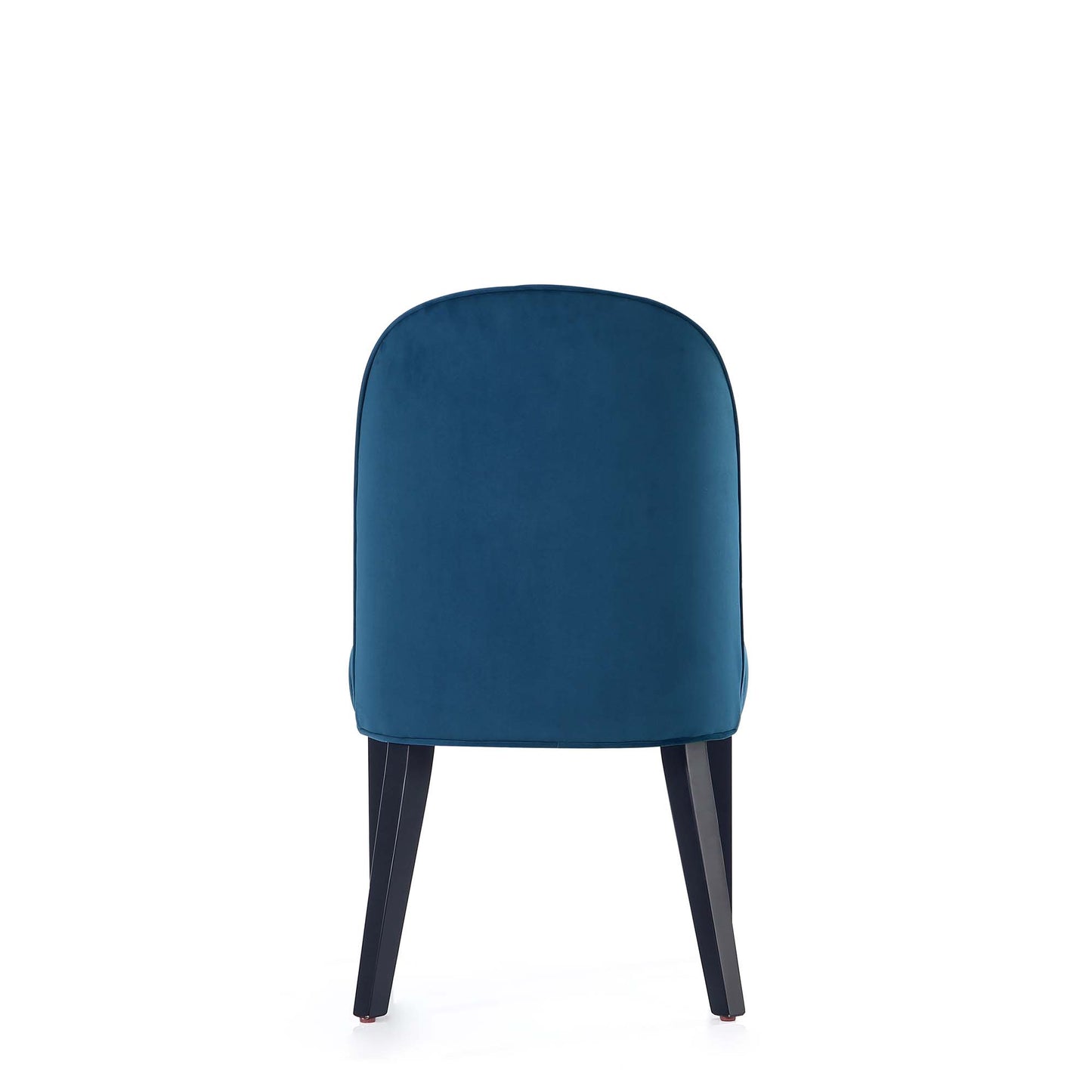 Hillman Modern Wood Upholstered Dining Chair in Blue - Set of 2 DC087-BL