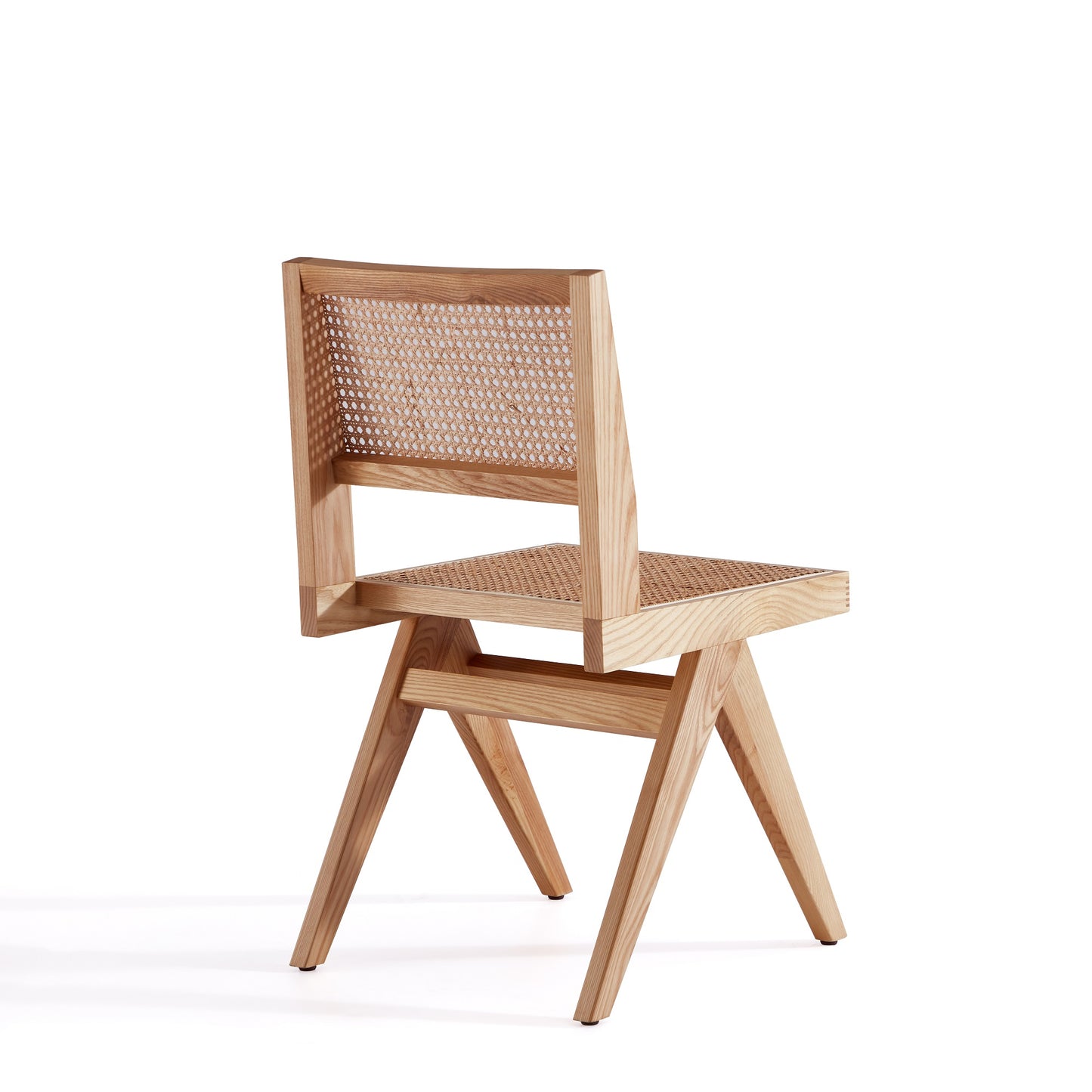 Hamlet Industry Chic Wood Dining Chair in Natural - Set of 2 DCCA03-NA
