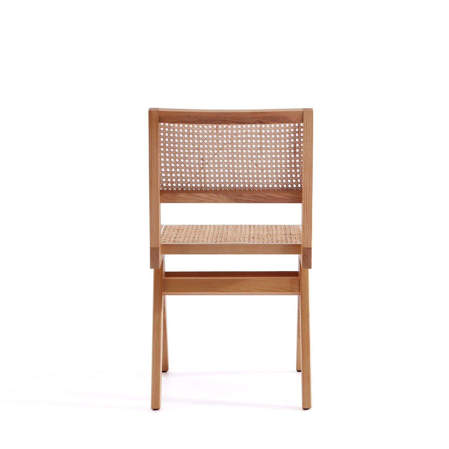 Hamlet Industry Chic Wood Dining Chair in Natural - Set of 2 DCCA03-NA
