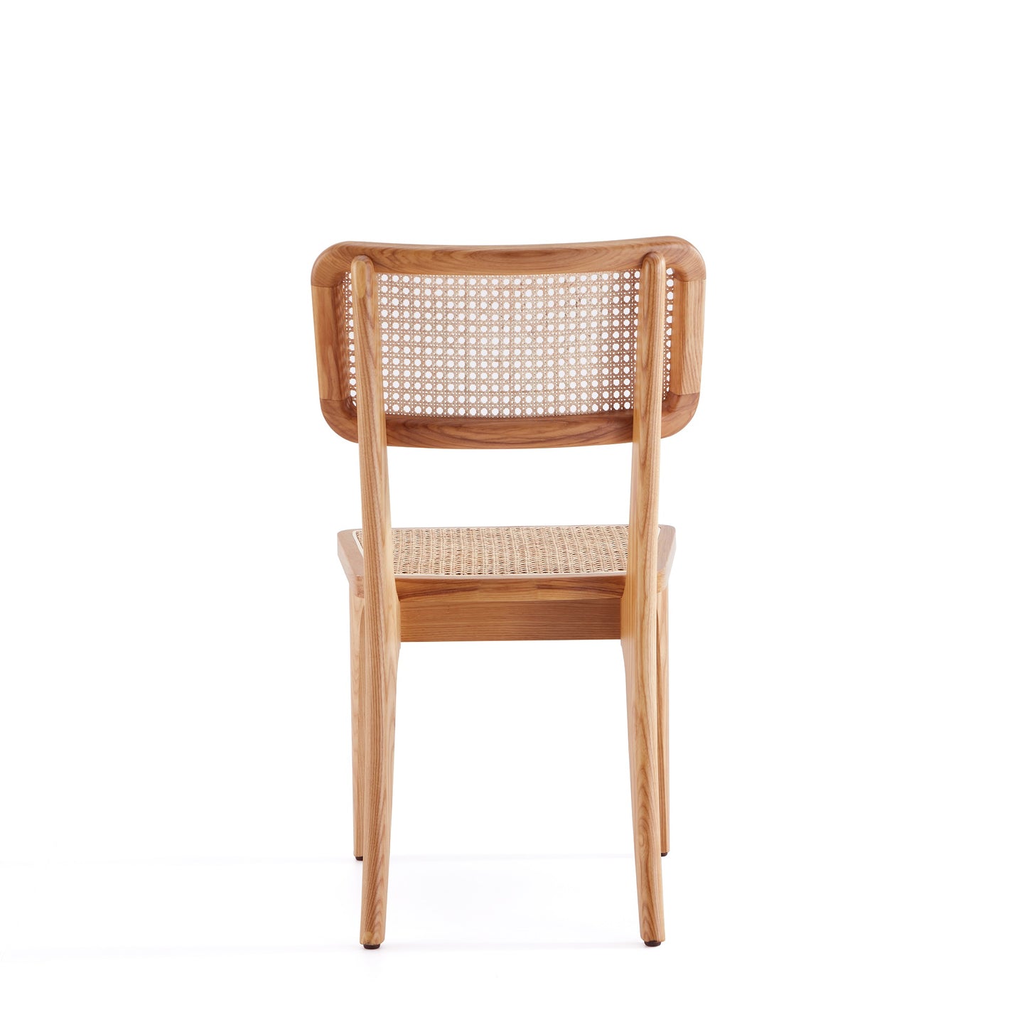 Giverny Industry Chic Wood Dining Chair in Natural - Set of 2 DCCA04-NA