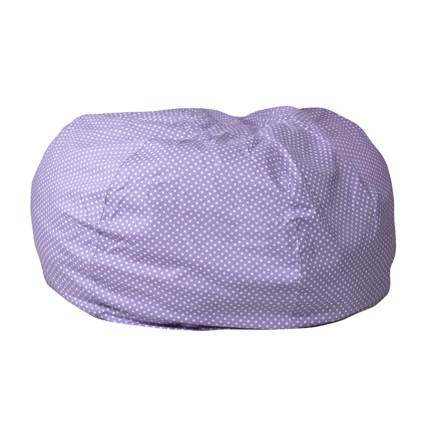Duncan Oversized Lavender Dot Refillable Bean Bag Chair for All Ages Lavender Dot