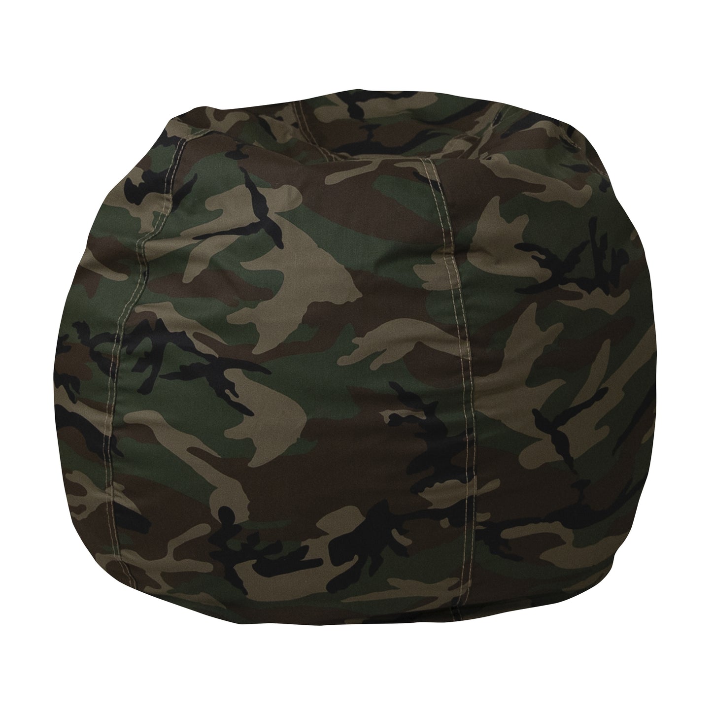 Dillon Small Camouflage Refillable Bean Bag Chair for Kids and Teens Camouflage