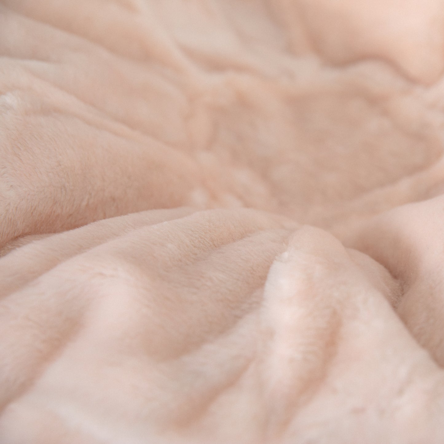 Dillon Small Blush Furry Refillable Bean Bag Chair for Kids and Teens Blush Furry