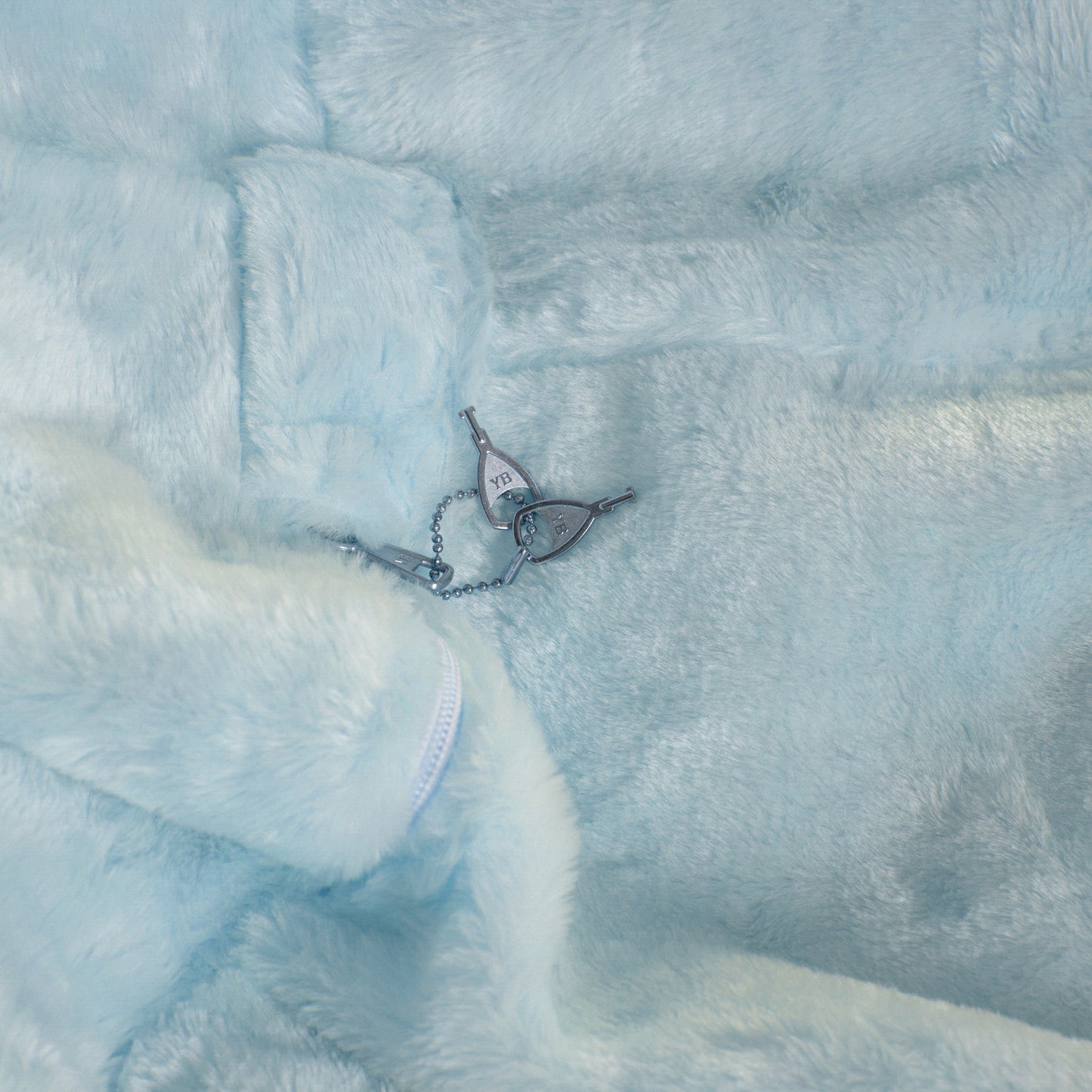 Dillon Small Teal Furry Refillable Bean Bag Chair for Kids and Teens Teal Furry