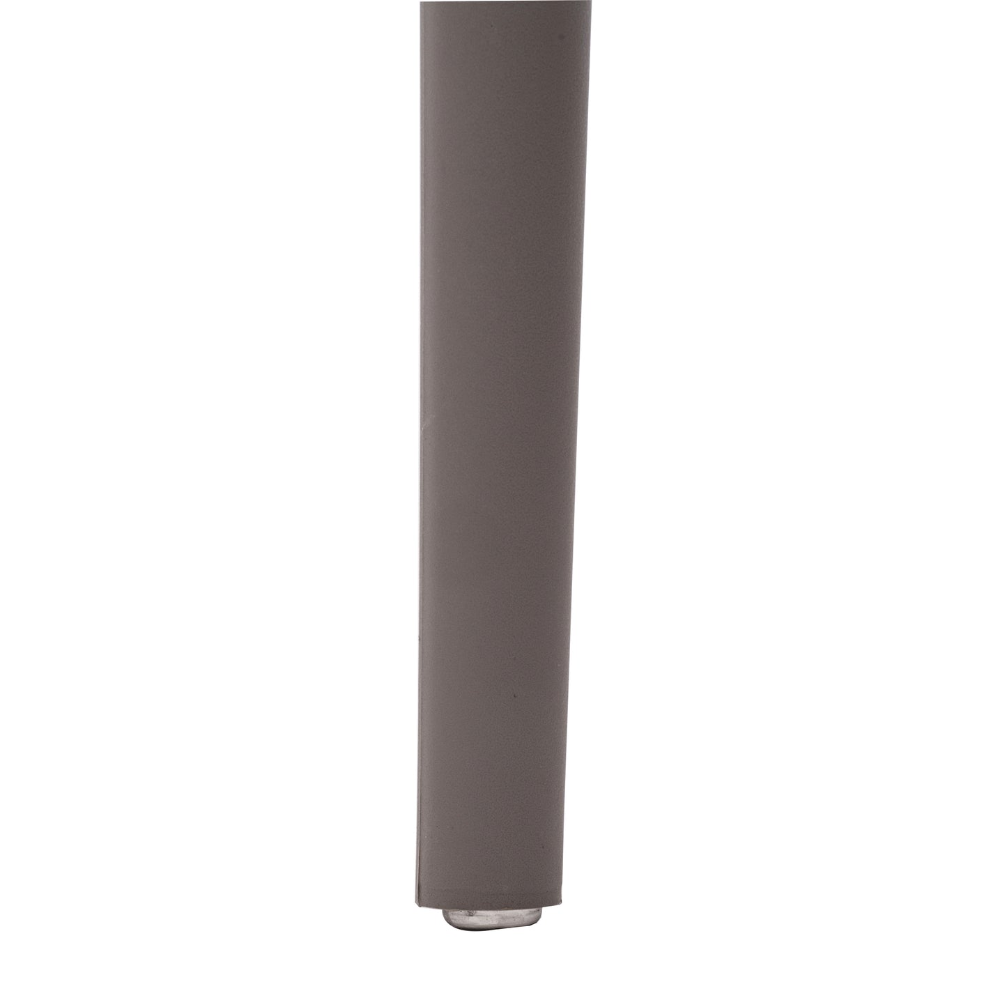 Bridgeport Indoor-Outdoor Stacking Patio Chair with Slatted Backrest, Commercial All-Weather Resin Chair in Gray Gray