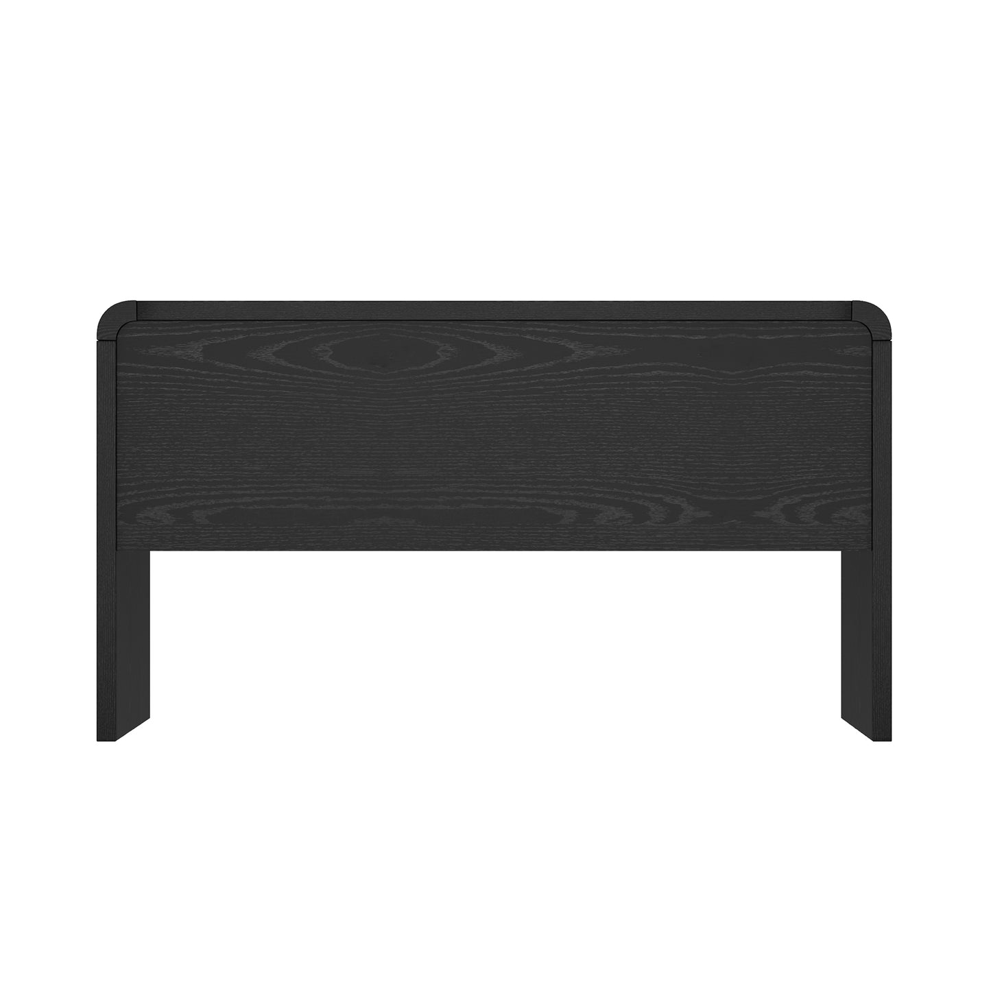 Grace Modern 54" Office Desk in Black (2-Drawer) DK001-GBK