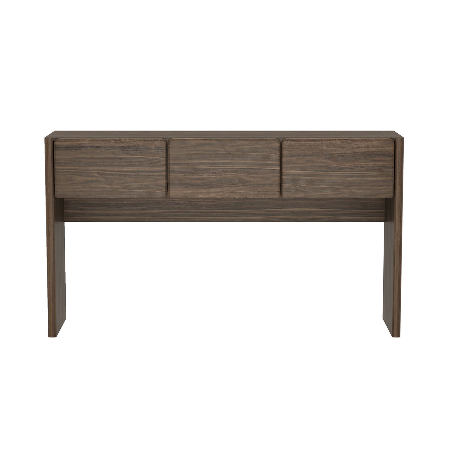 Linda Modern Console Table in Walnut Brown DK002-BR