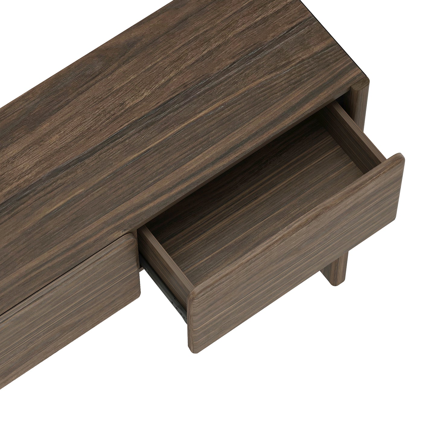 Linda Modern Console Table in Walnut Brown DK002-BR