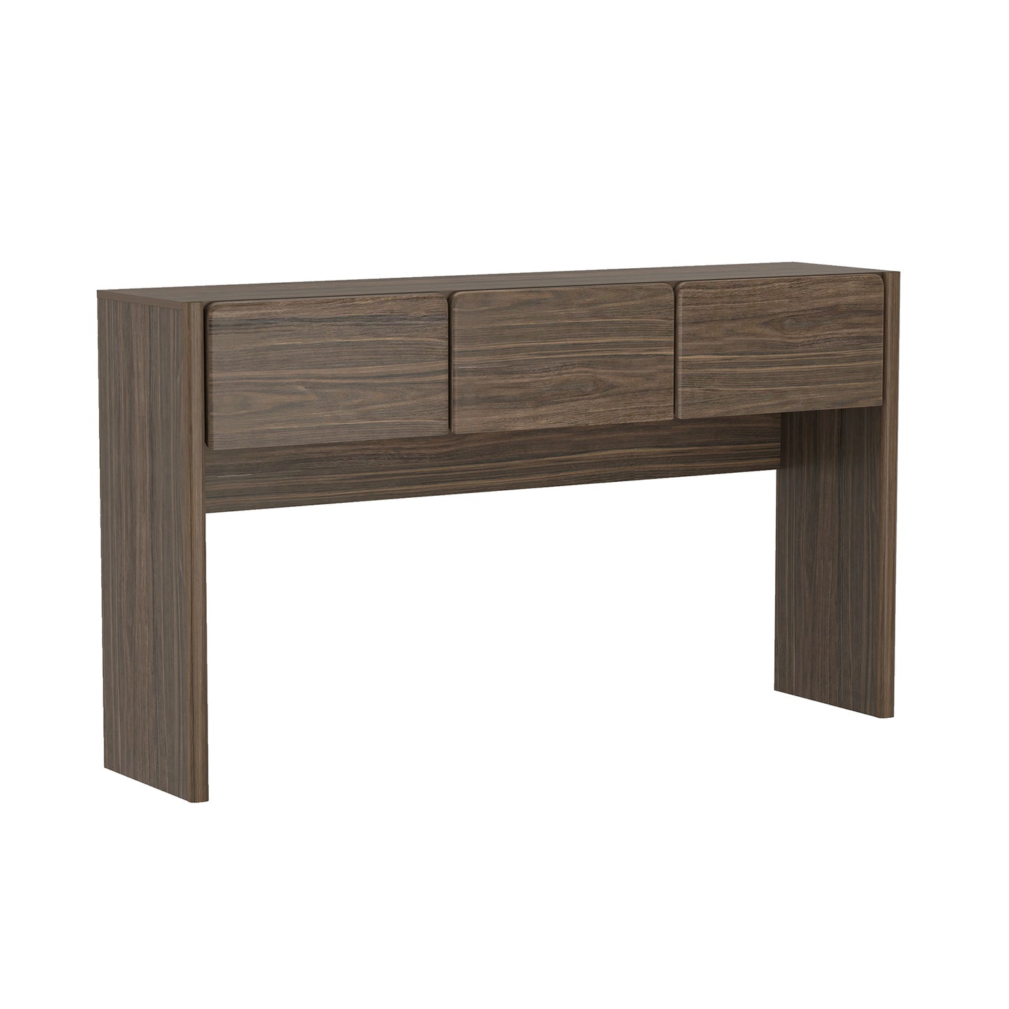 Linda Modern Console Table in Walnut Brown DK002-BR