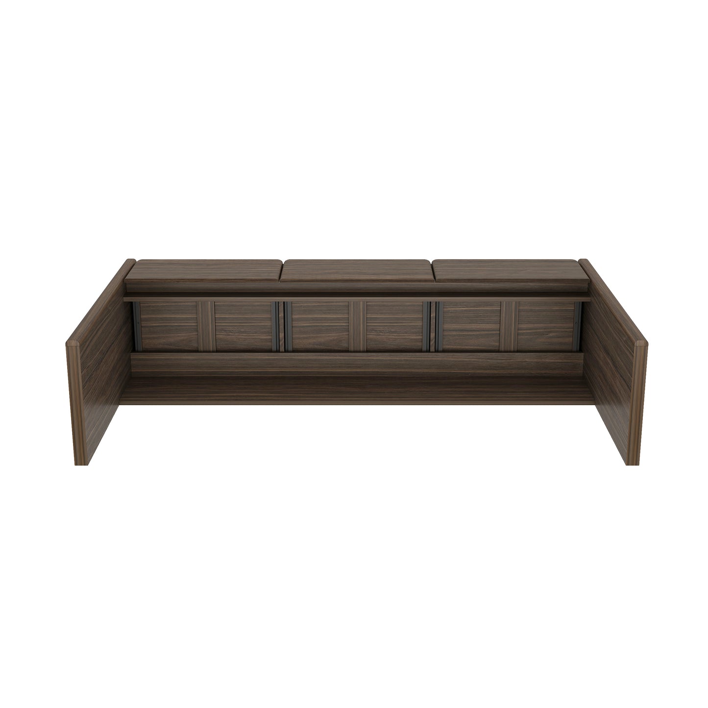 Linda Modern Console Table in Walnut Brown DK002-BR