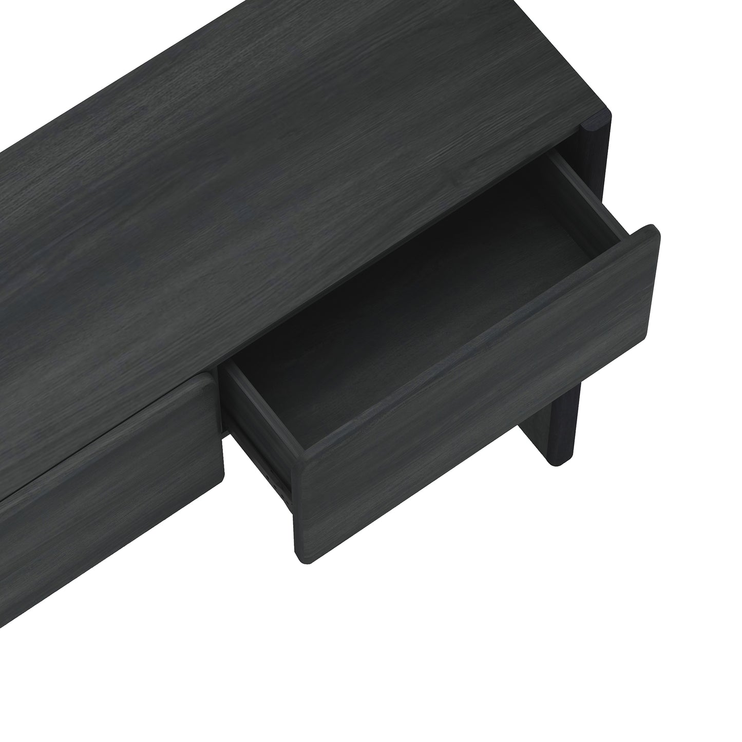 Linda Modern Console Table in Charcoal Gray DK002-GY