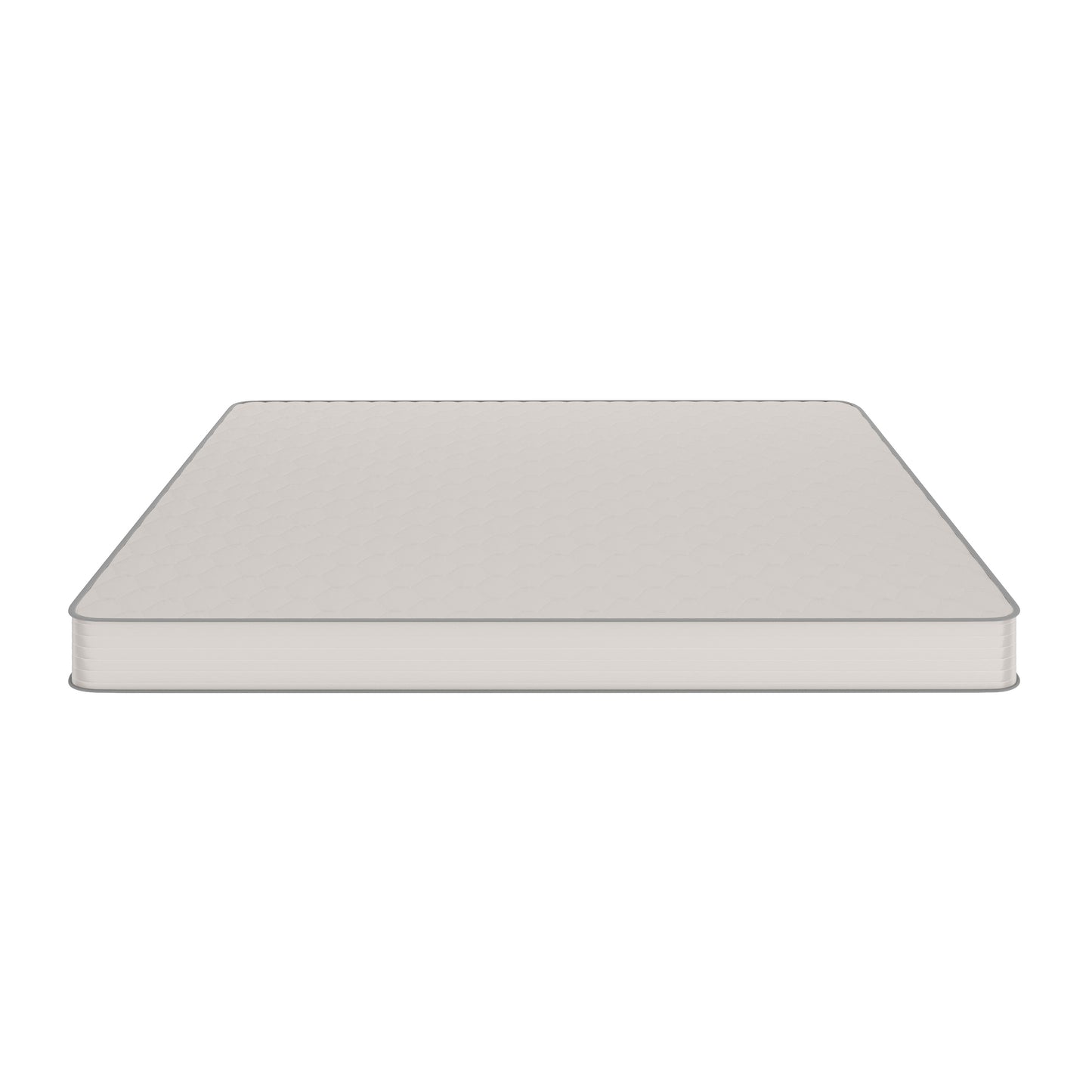 Dream 6 Inch Hybrid Mattress, King Size High Density Foam and Innerspring Mattress in a Box, CertiPur-US Certified Foam Gray