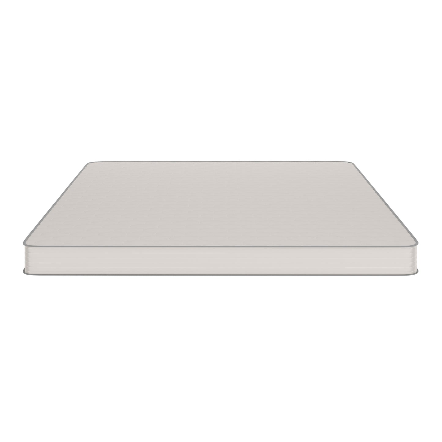 Dream 6 Inch Hybrid Mattress, King Size High Density Foam and Innerspring Mattress in a Box, CertiPur-US Certified Foam Gray