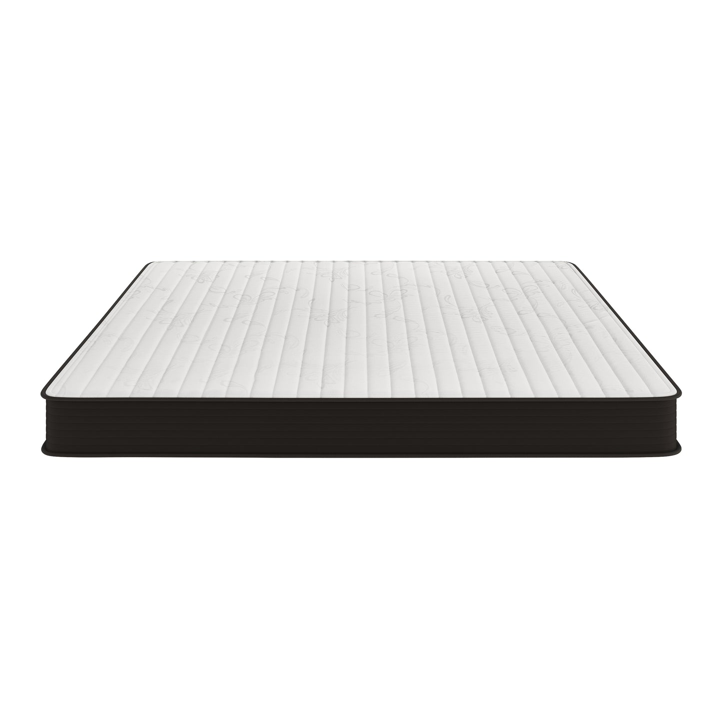 Dream 8 Inch Hybrid Mattress, King Size High Density Foam and Innerspring Mattress in a Box, CertiPur-US Certified Foam Gray