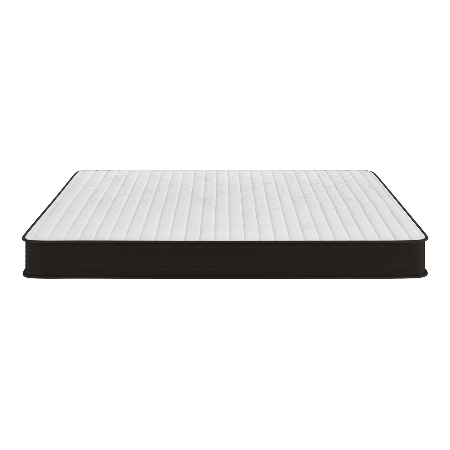 Dream 8 Inch Hybrid Mattress, Queen Size High Density Foam and Innerspring Mattress in a Box, CertiPur-US Certified Foam Gray
