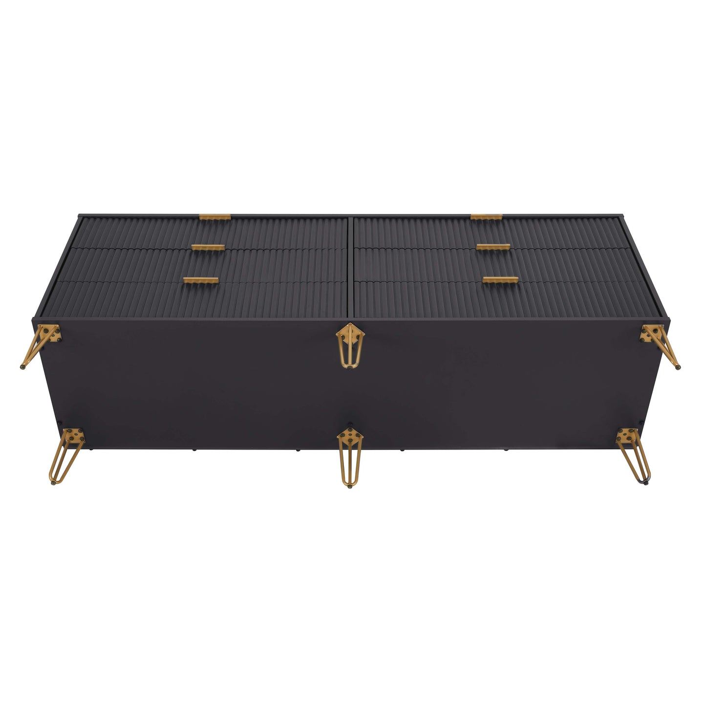 Manhattan Comfort DUMBO Modern 6-Drawer Double Low Dresser