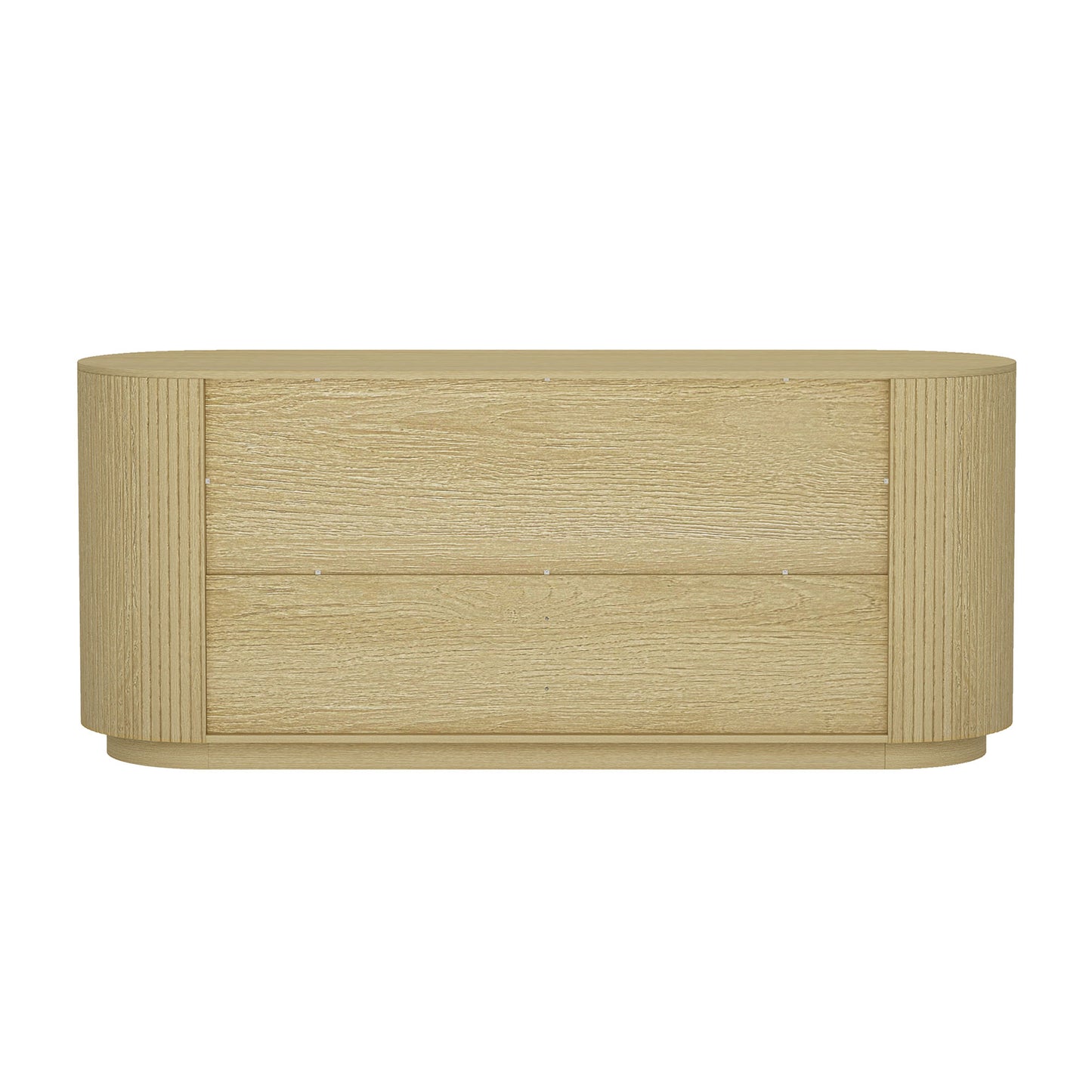 Olivia Modern 71" Dresser in Natural Oak (6-Drawer) DR010-GNO