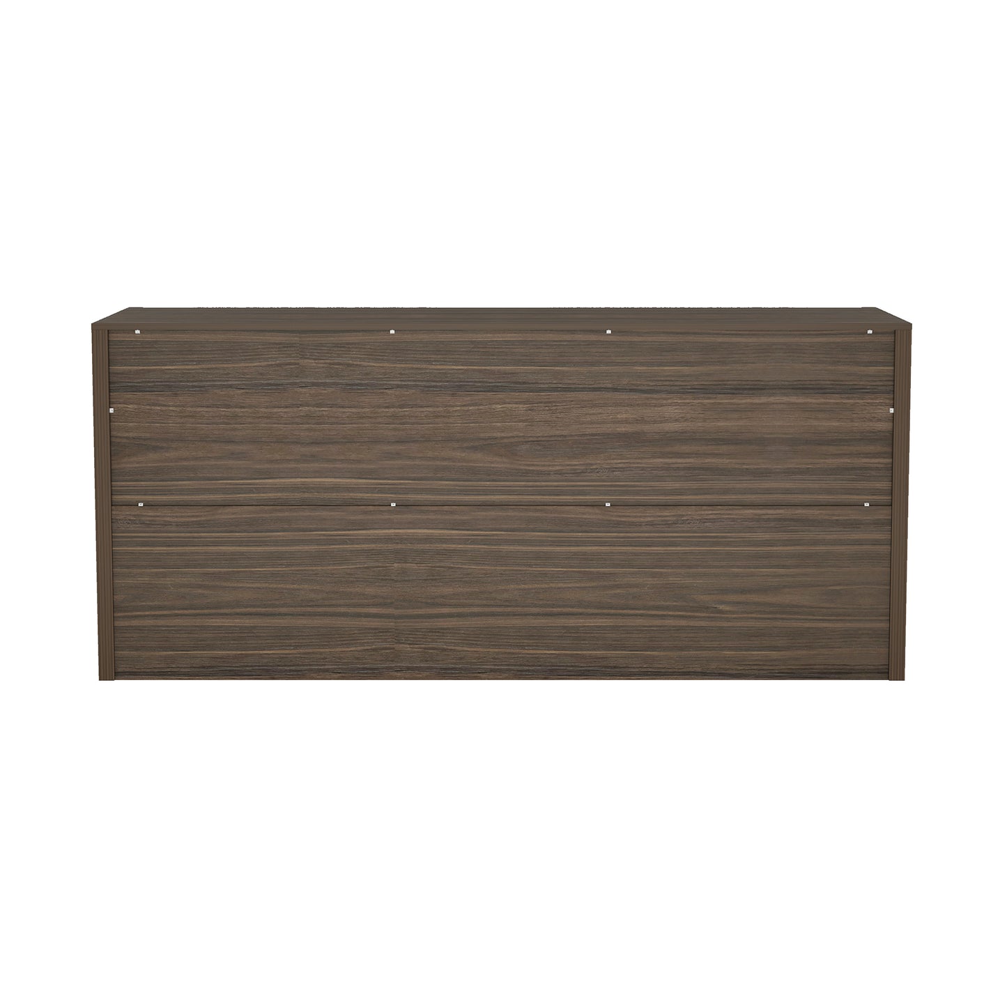 Linda Modern 72" Dresser in Walnut Brown (6-Drawer) DR011-BR