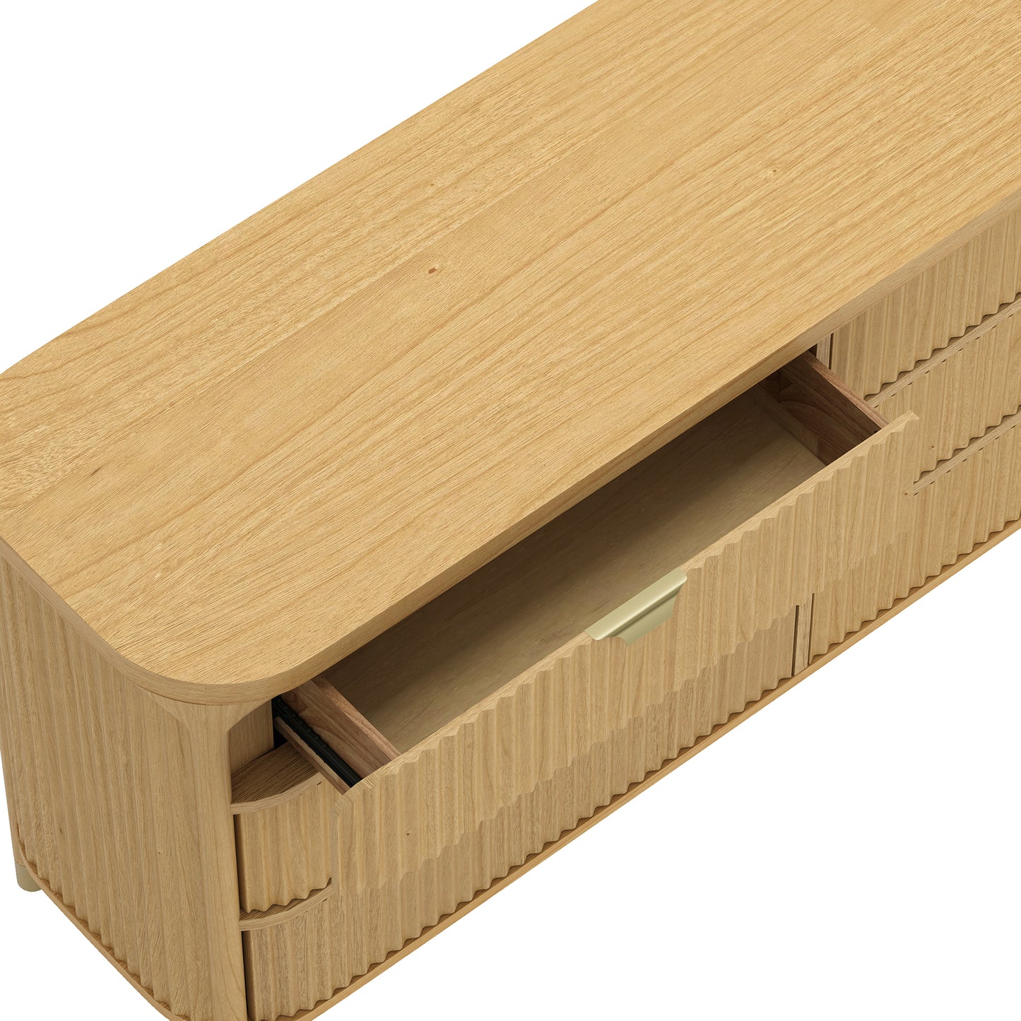 Park Contemporary 68" Dresser in Natural (6-Drawer) DR1526-1
