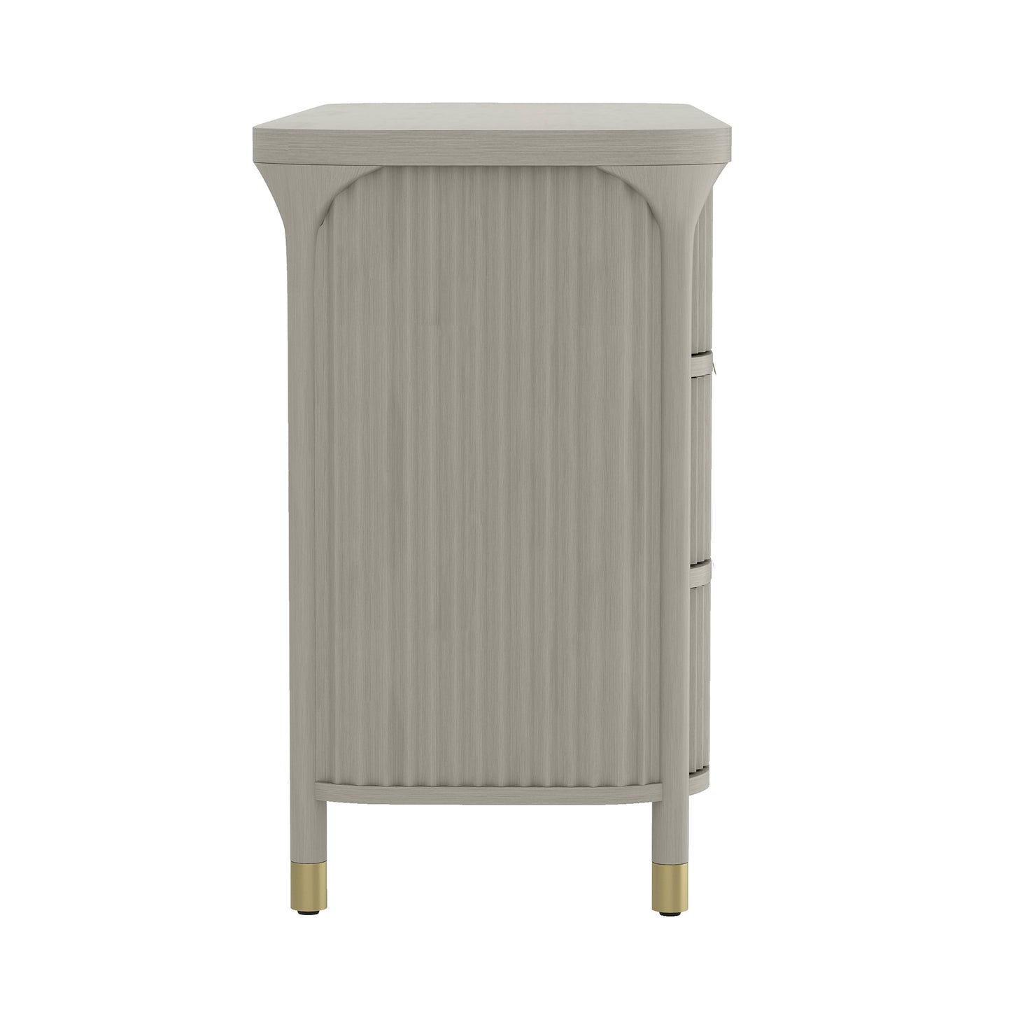 Park Contemporary 68" Dresser in Gray (6-Drawer) DR1526-2