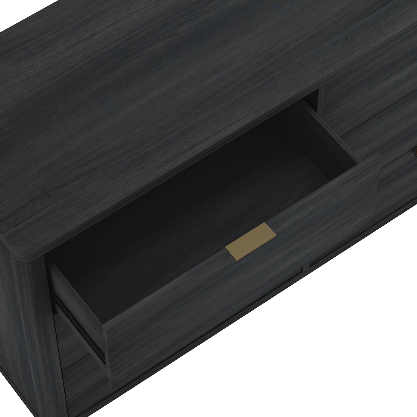Evalyn Modern 60" Dresser in Charcoal Gray (6-Drawer) DR1607-3