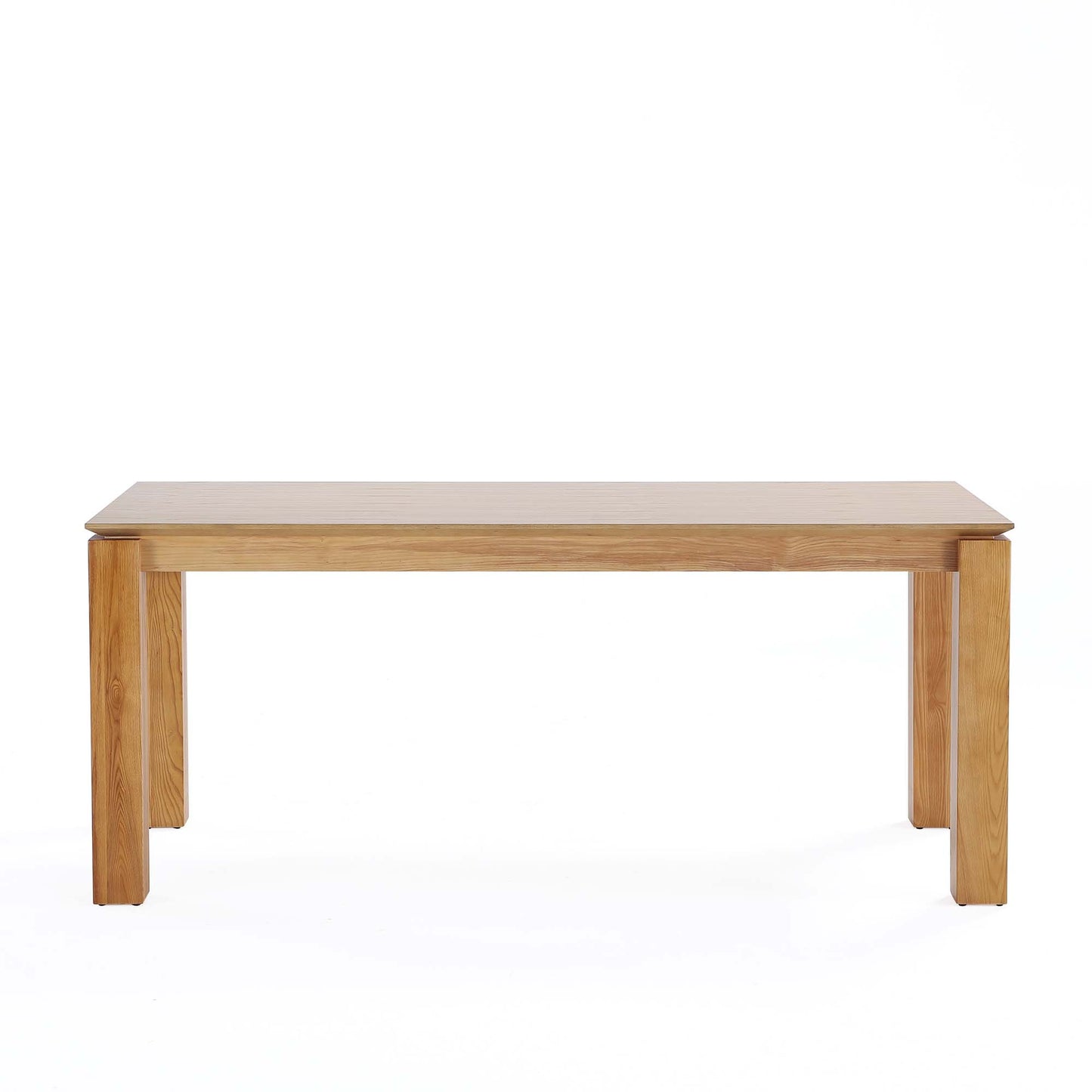 Manhattan Comfort Rockaway Modern 70.86 Solid Wood Dining Table in Nature DT02-NA