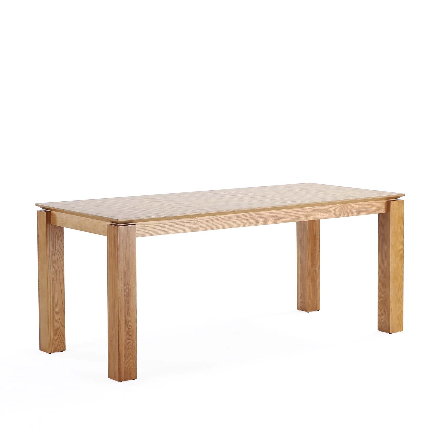 Rockaway Modern Industry Chic 71" Dining Table in Natural DT02-NA