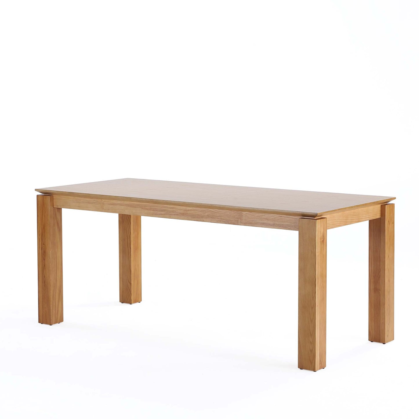 Manhattan Comfort Rockaway Modern 70.86 Solid Wood Dining Table in Nature DT02-NA