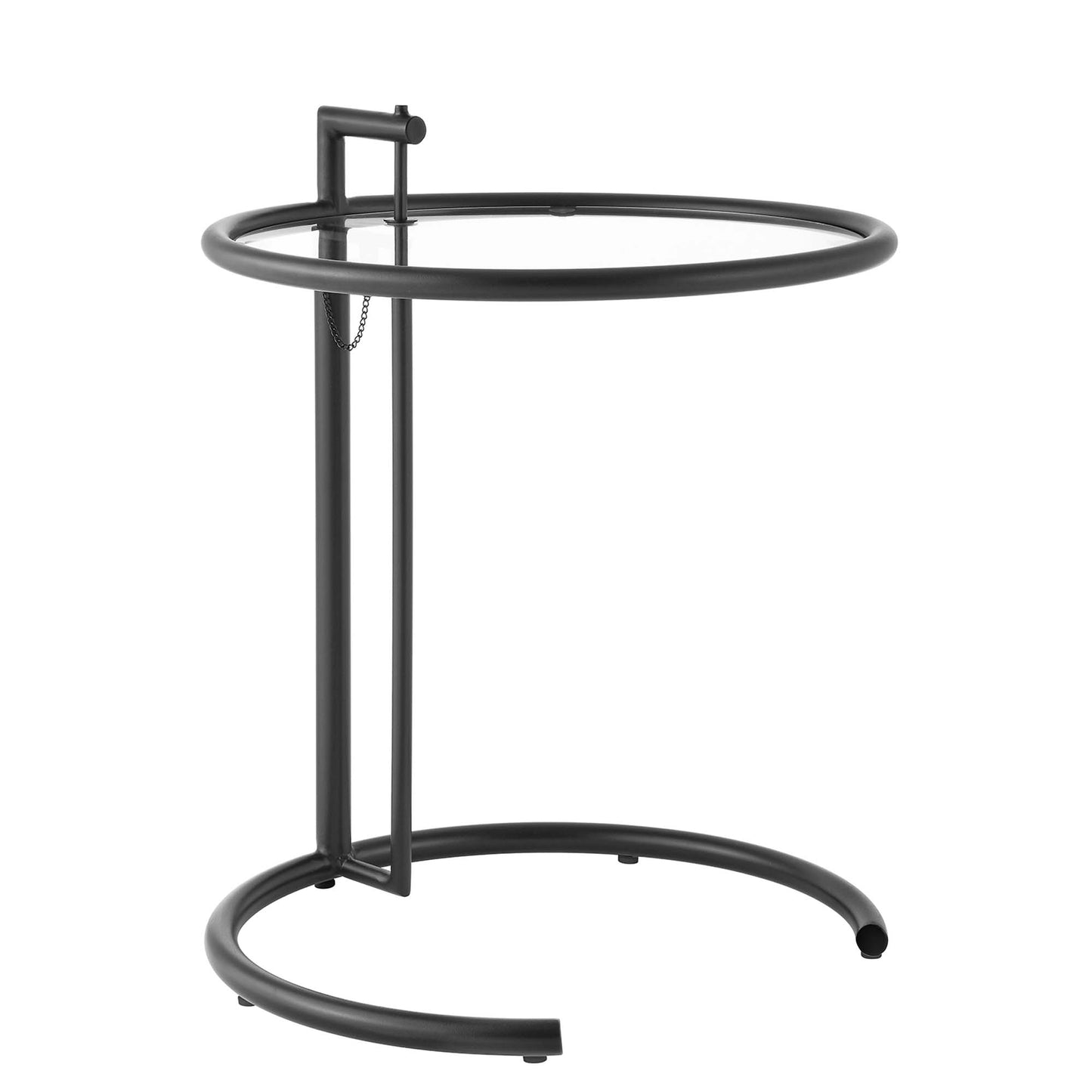 Eileen Gray Metal Side Table by Modway EEI-125-BLK