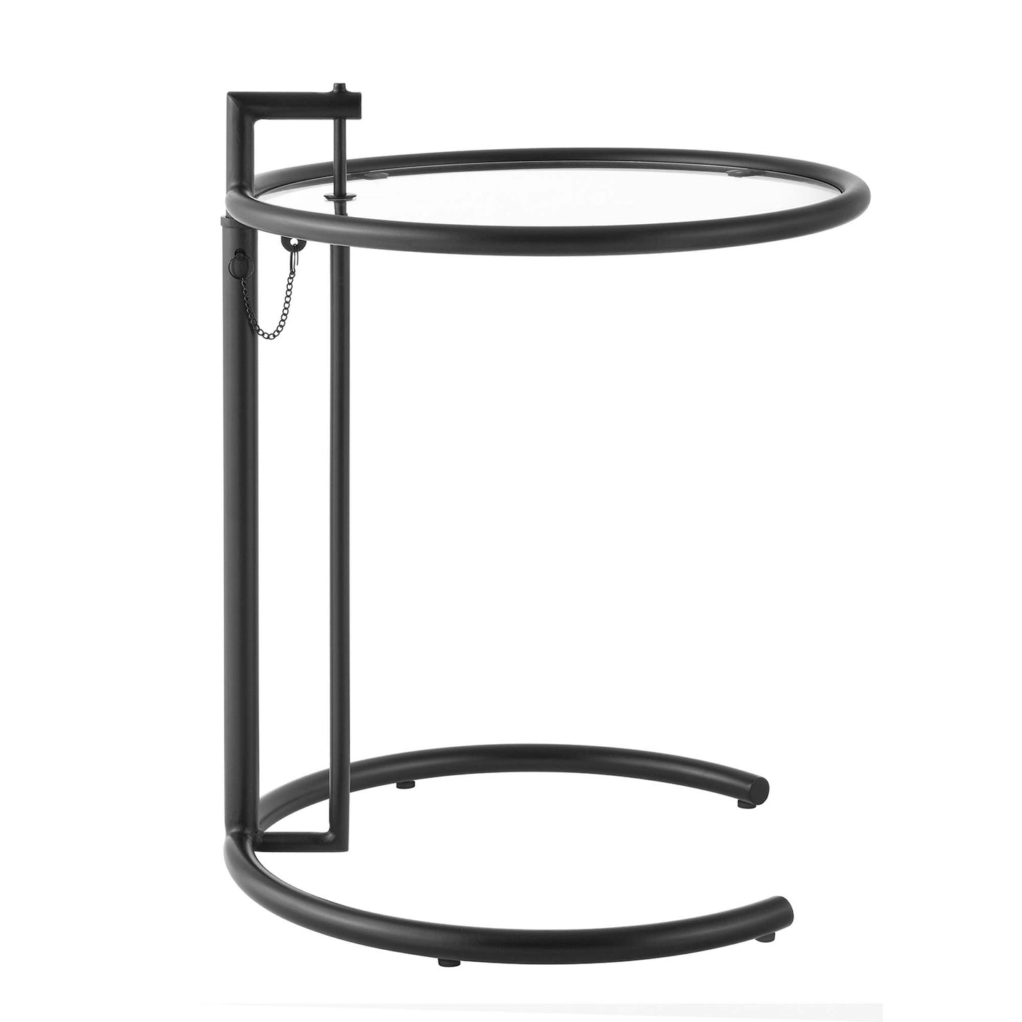 Eileen Gray Metal Side Table by Modway EEI-125-BLK