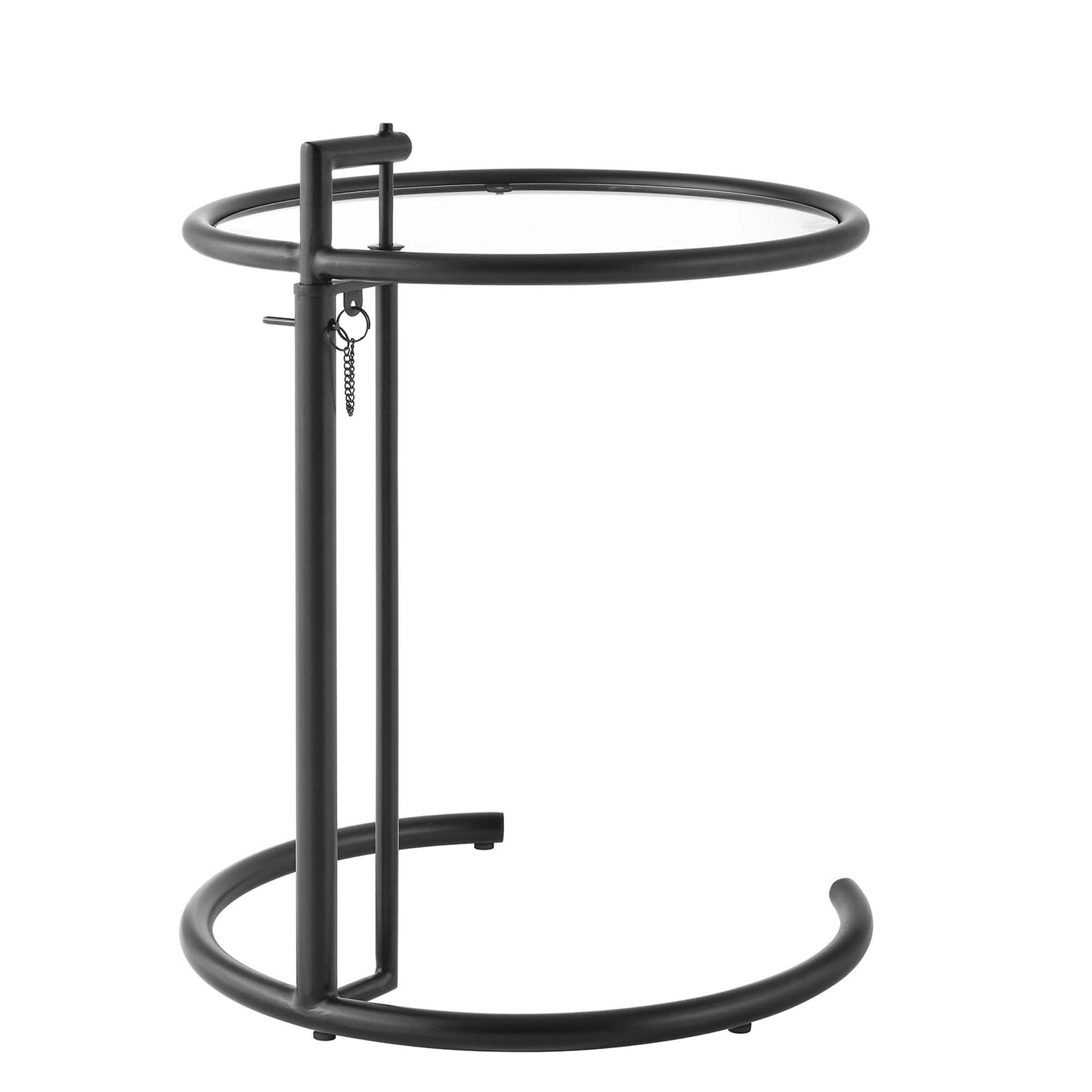 Eileen Gray Metal Side Table by Modway EEI-125-BLK