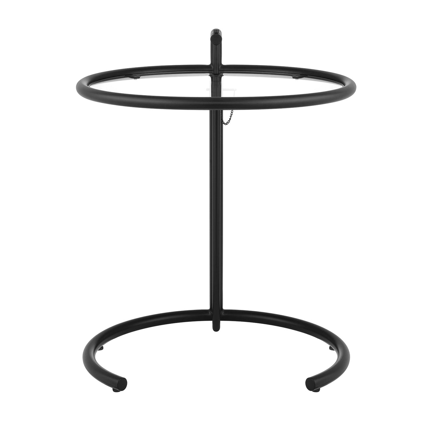 Eileen Gray Metal Side Table by Modway EEI-125-BLK