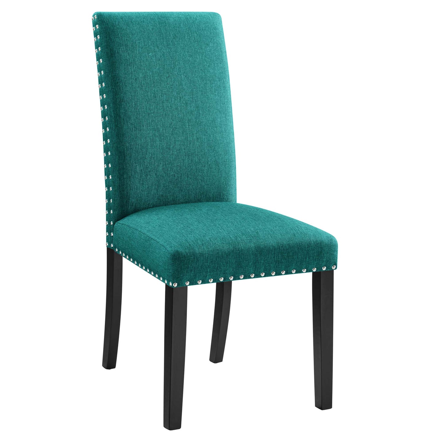 Parcel Dining Upholstered Fabric Side Chair by Modway EEI-1384-TEA
