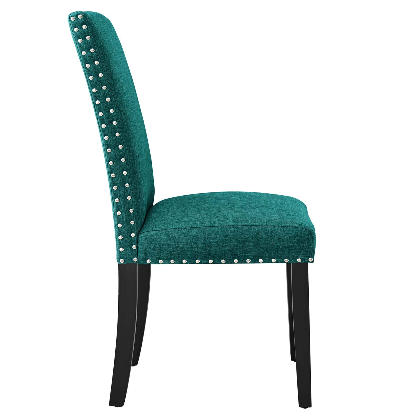 Parcel Dining Upholstered Fabric Side Chair by Modway EEI-1384-TEA