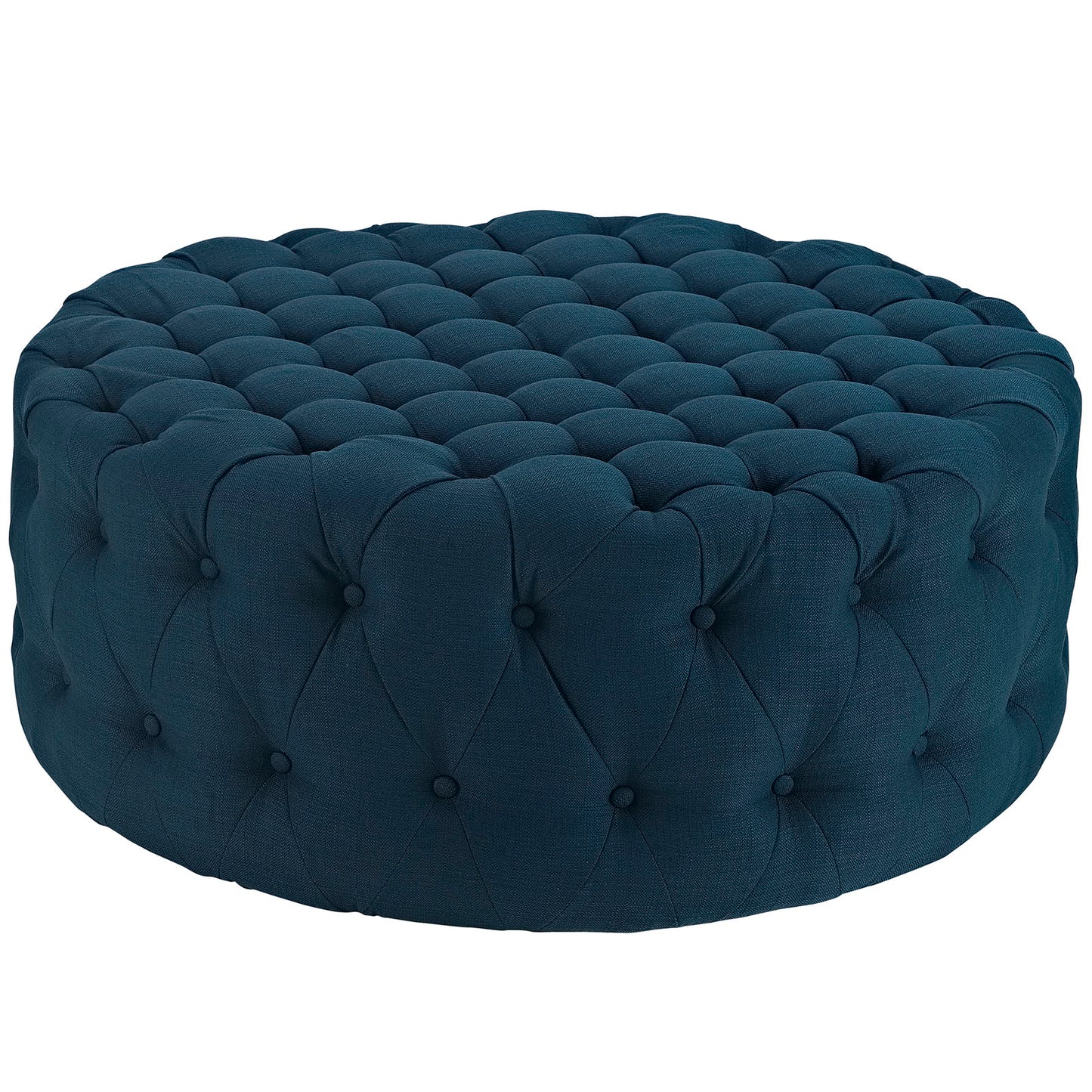 Amour Upholstered Fabric Ottoman by Modway EEI-2225-AZU