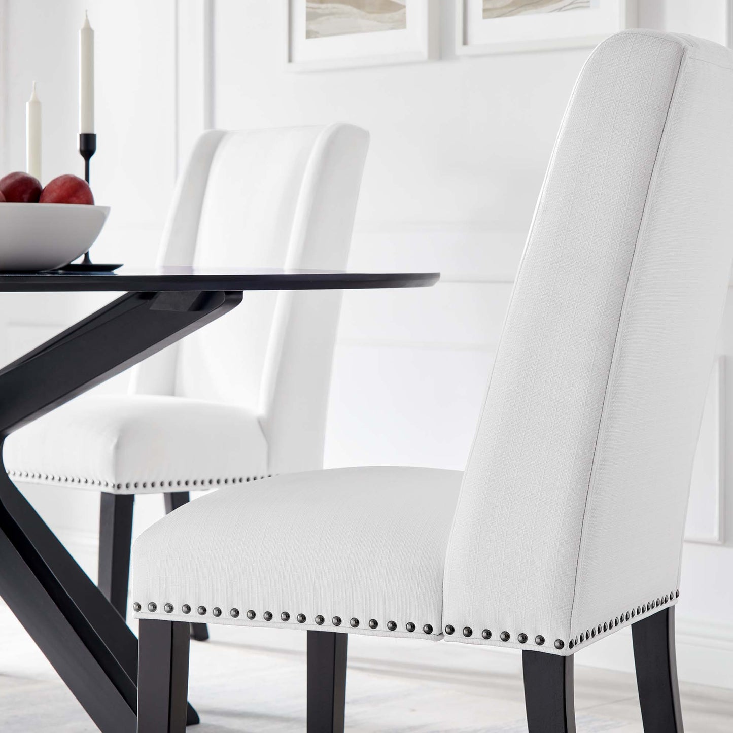 Baron Fabric Dining Chair by Modway EEI-2233-WHI