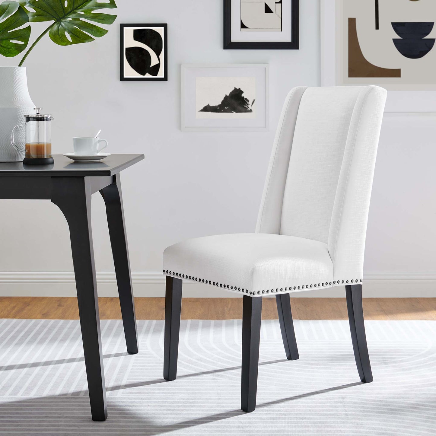 Baron Fabric Dining Chair by Modway EEI-2233-WHI