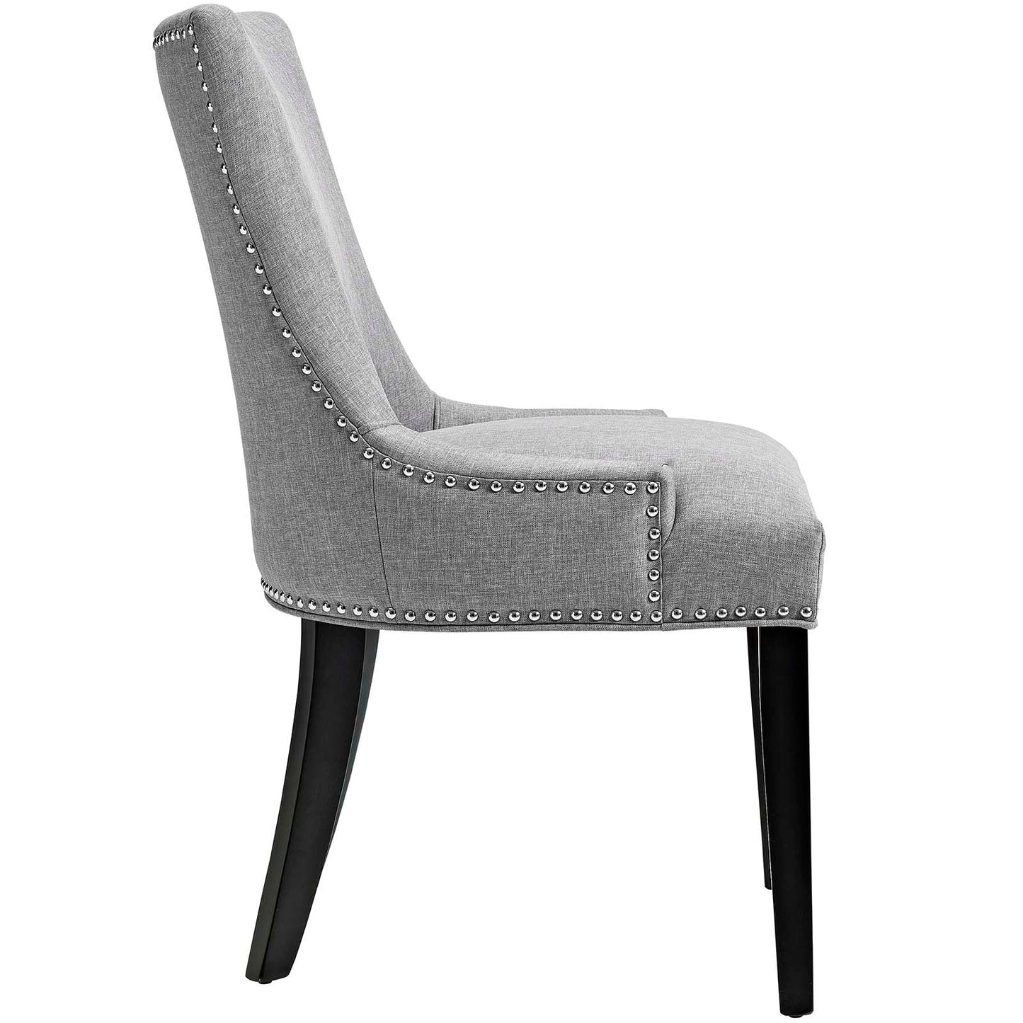 Marquis Fabric Dining Side Chair Set of 2 by Modway EEI-2746-LGR-SET