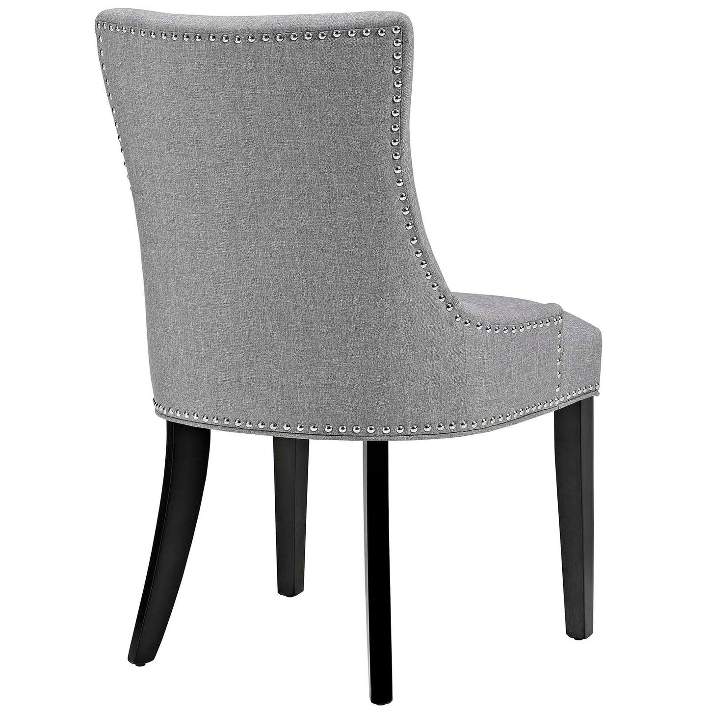 Marquis Fabric Dining Side Chair Set of 2 by Modway EEI-2746-LGR-SET