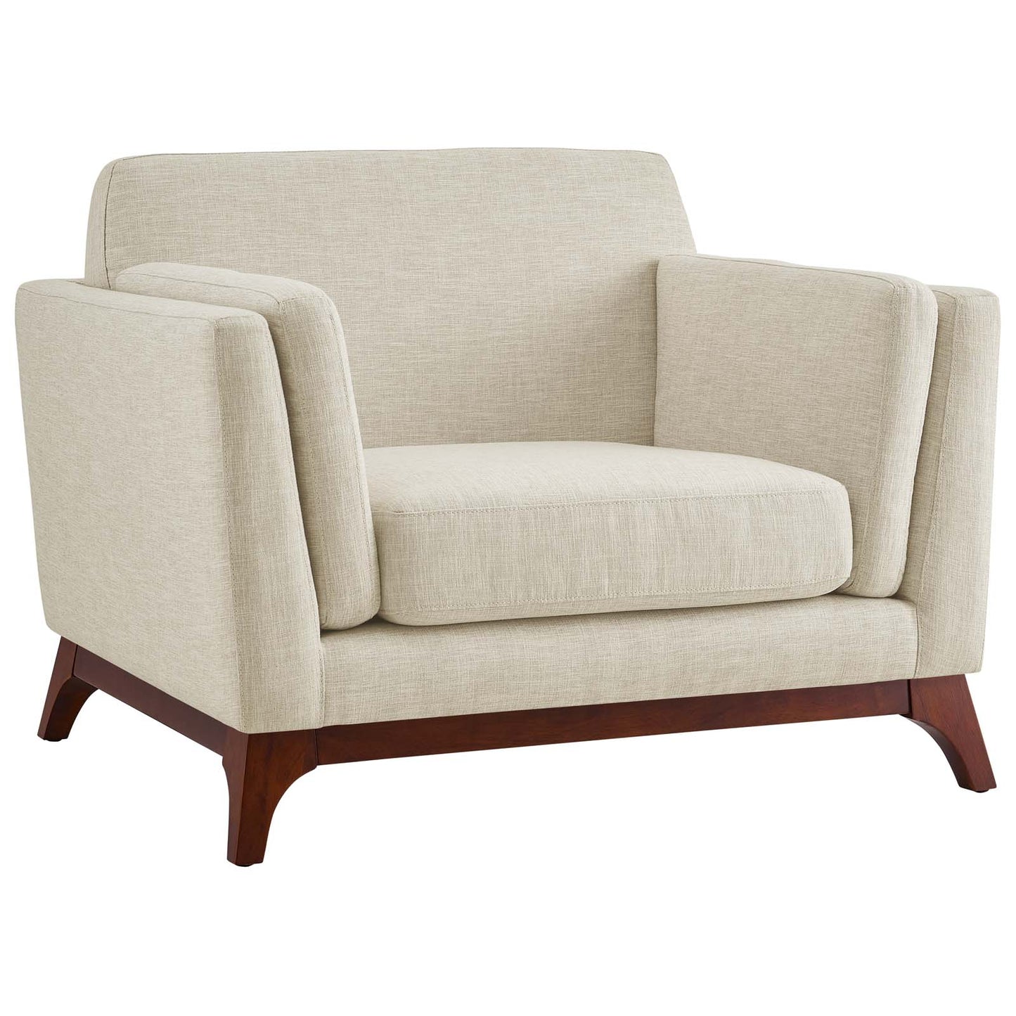 Chance Upholstered Fabric Armchair by Modway EEI-3063-BEI