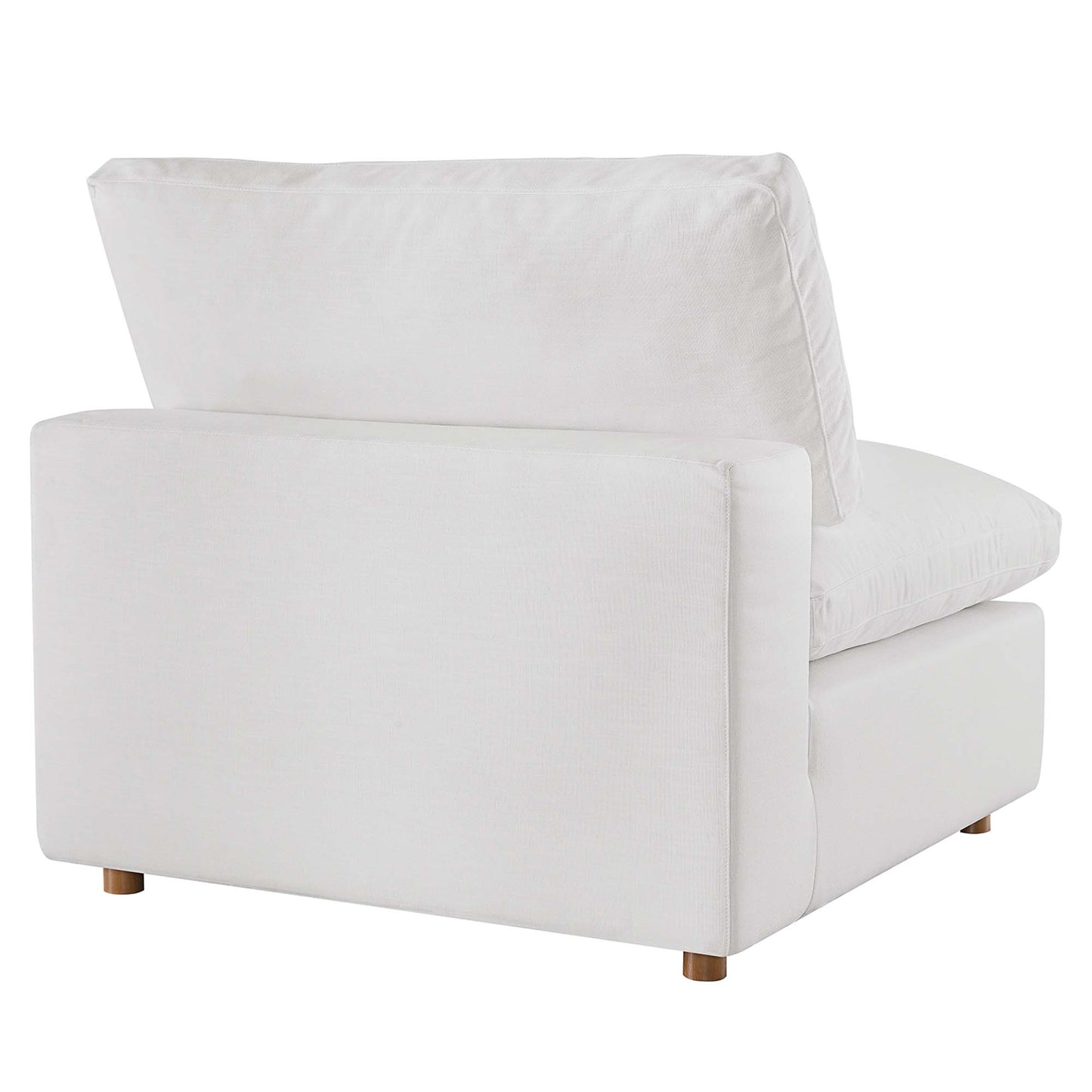 Commix 5-Piece Down Filled Overstuffed Armless Sectional Sofa
