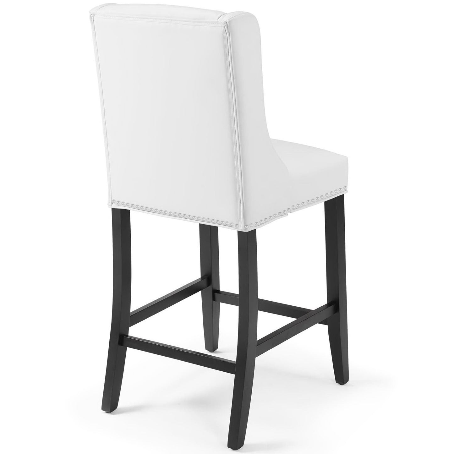 Baron Faux Leather Counter Stool by Modway EEI-3736-WHI