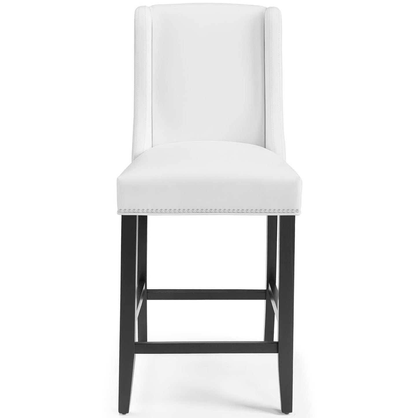 Baron Faux Leather Counter Stool by Modway EEI-3736-WHI