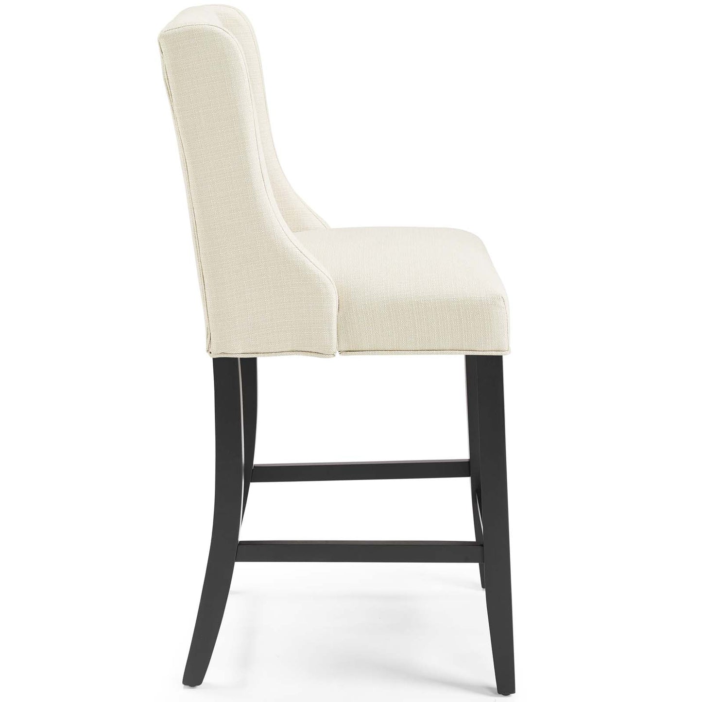 Baronet Tufted Button Upholstered Fabric Counter Stool by Modway EEI-3739-BEI