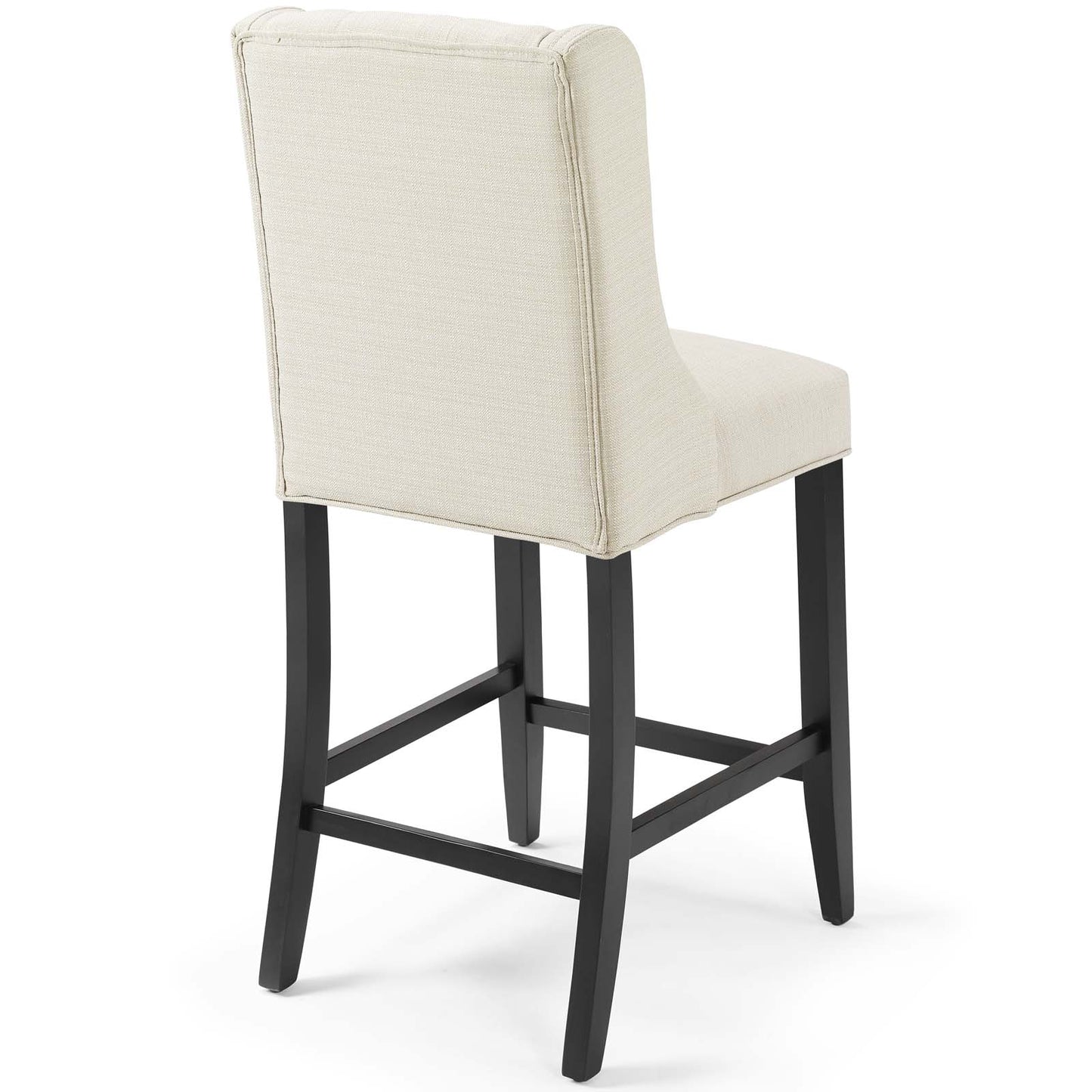 Baronet Tufted Button Upholstered Fabric Counter Stool by Modway EEI-3739-BEI